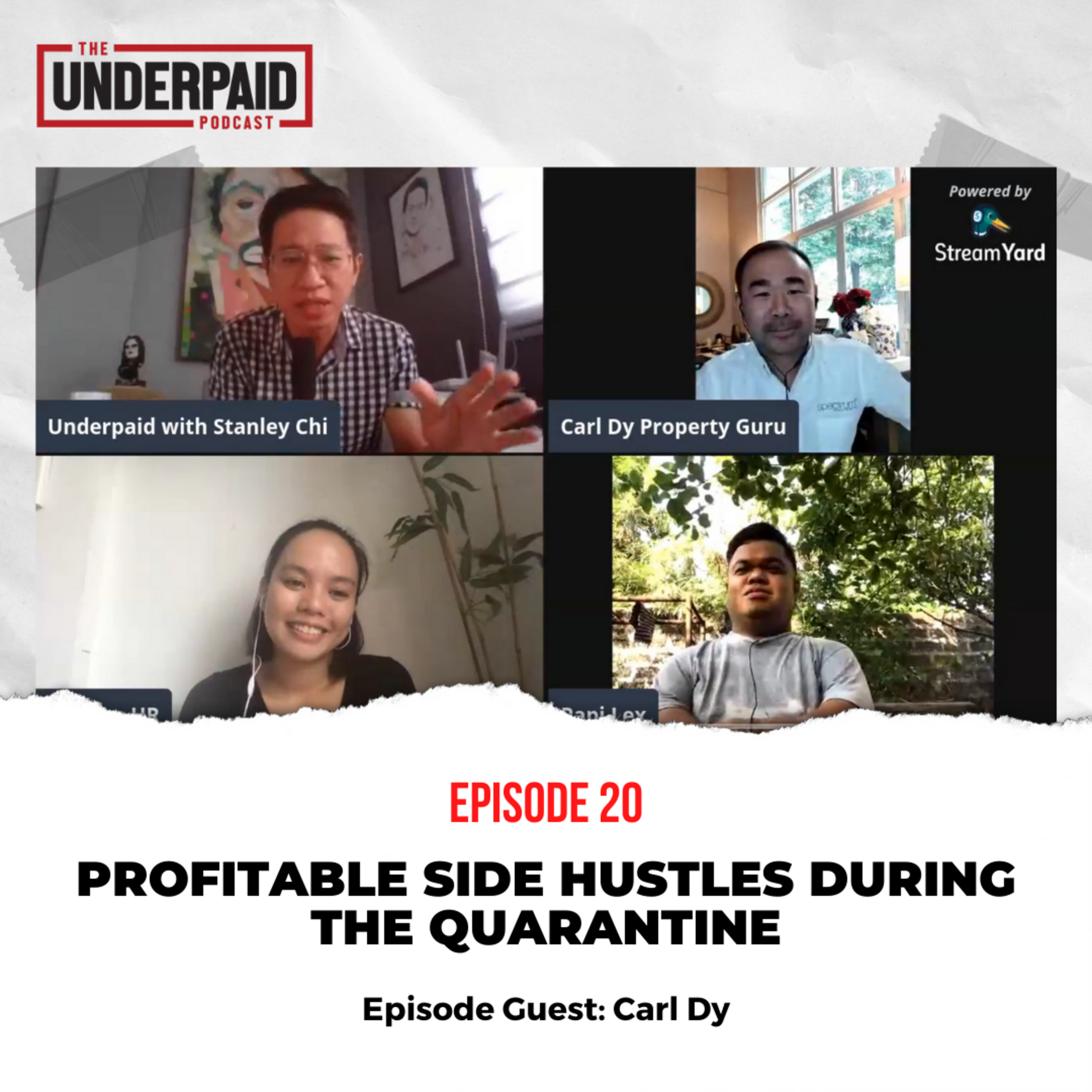 Episode: 20 Profitable Side Hustles during the Quarantine