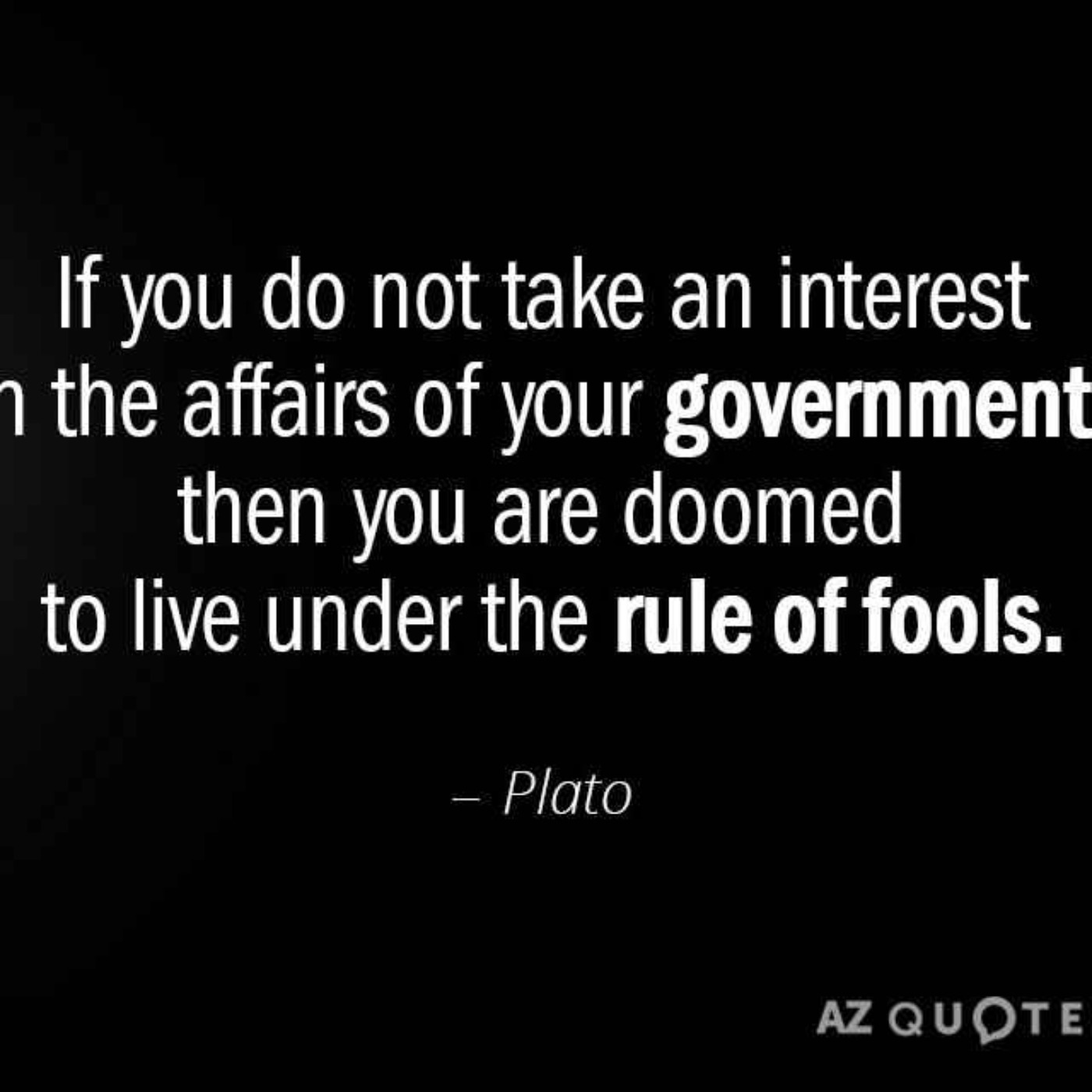 Your Government Is Doing It To You