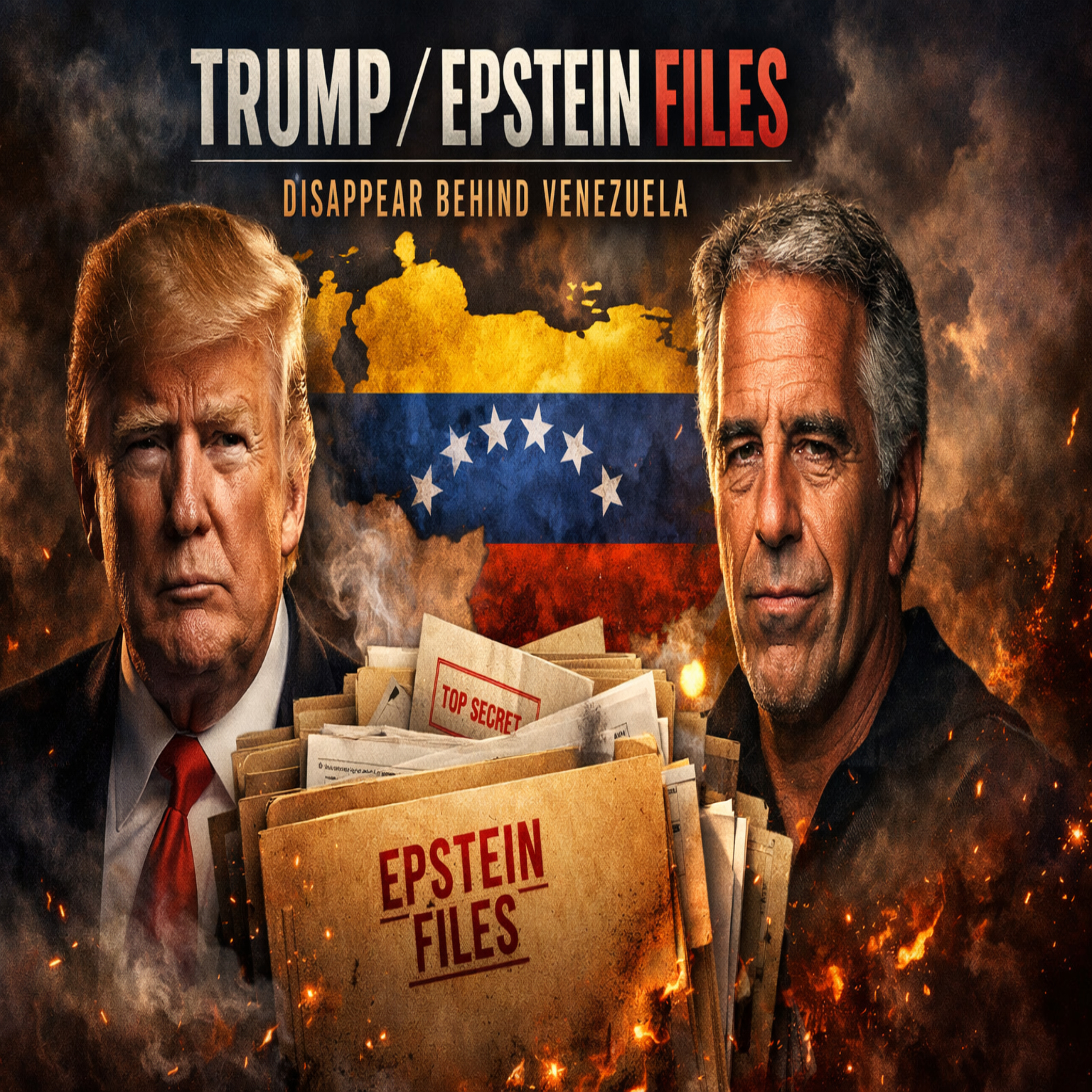 Trump/Epstein Files Disappear Behind Venezuela