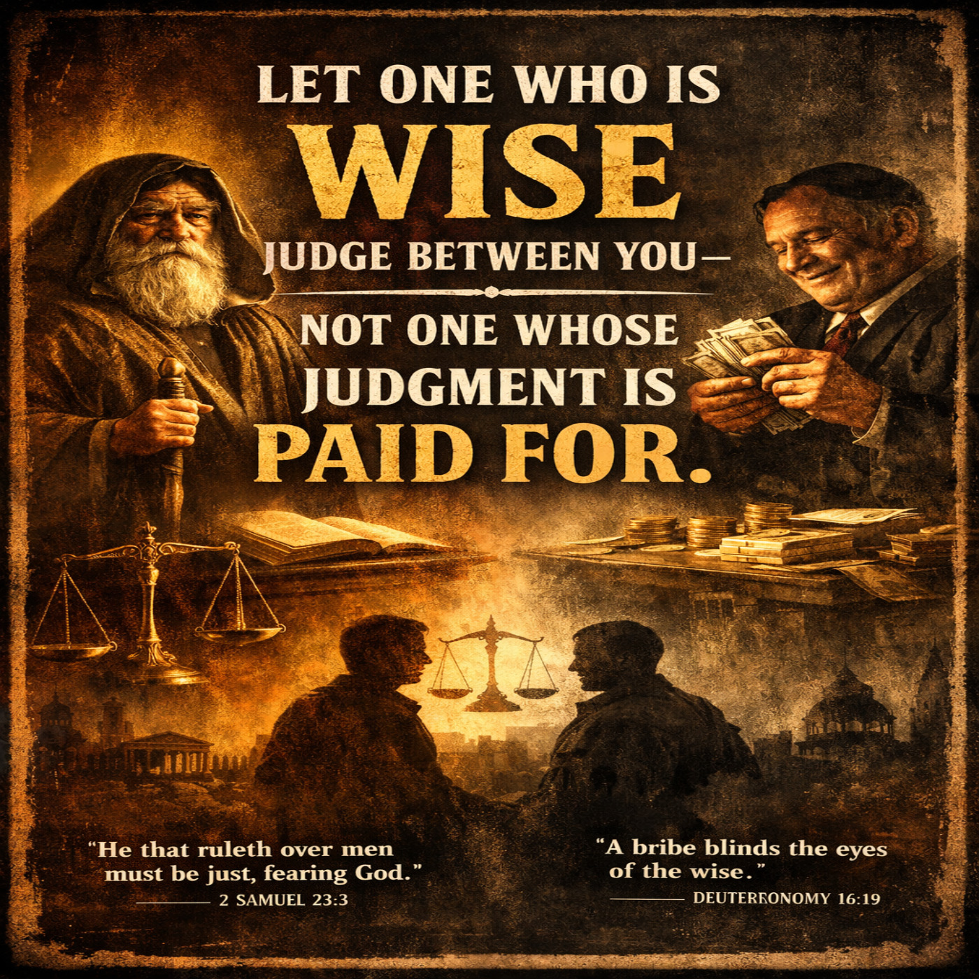 Let One Who Is Wise Judge...