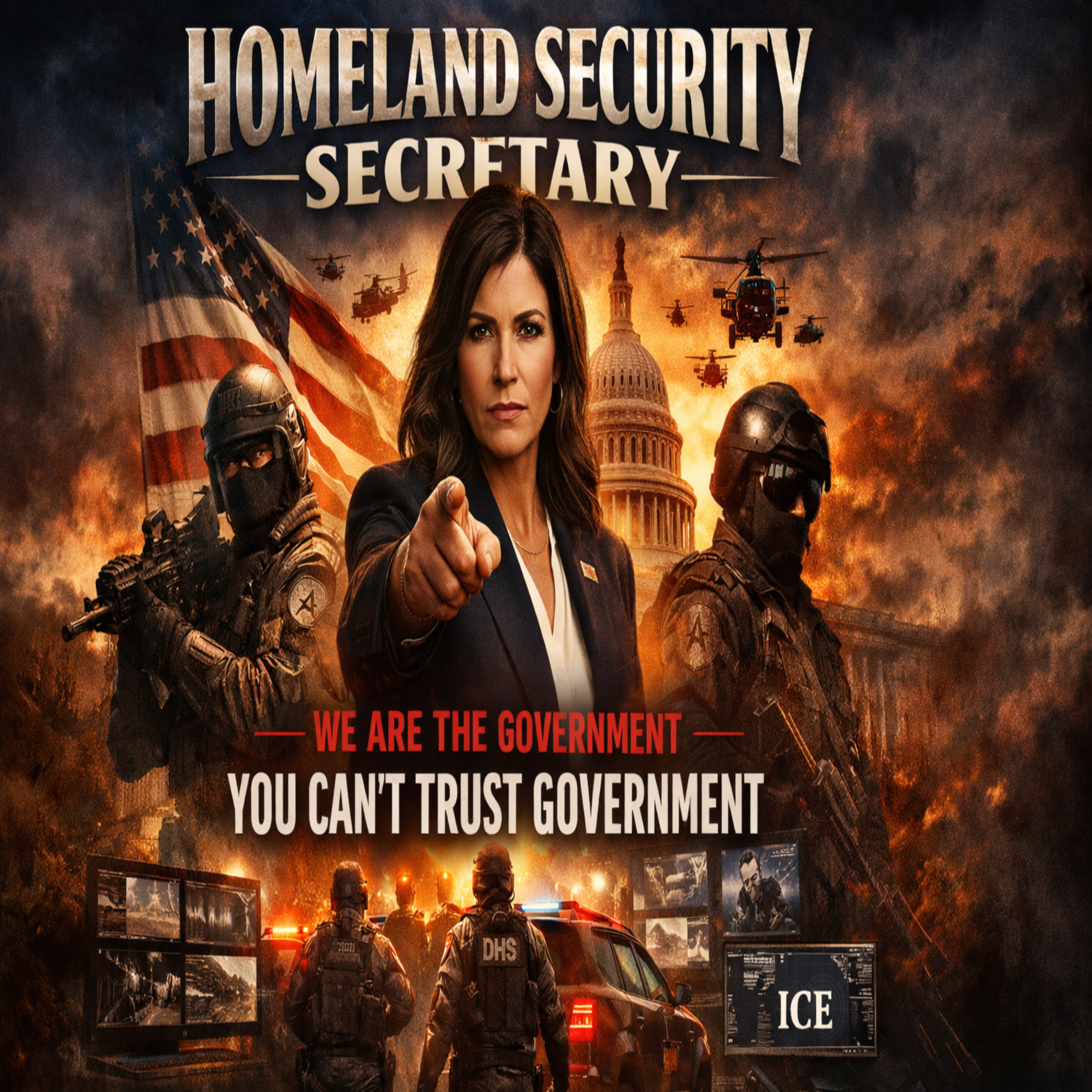 Homeland Security Secretary: We Are The Government - You Can't Trust Government