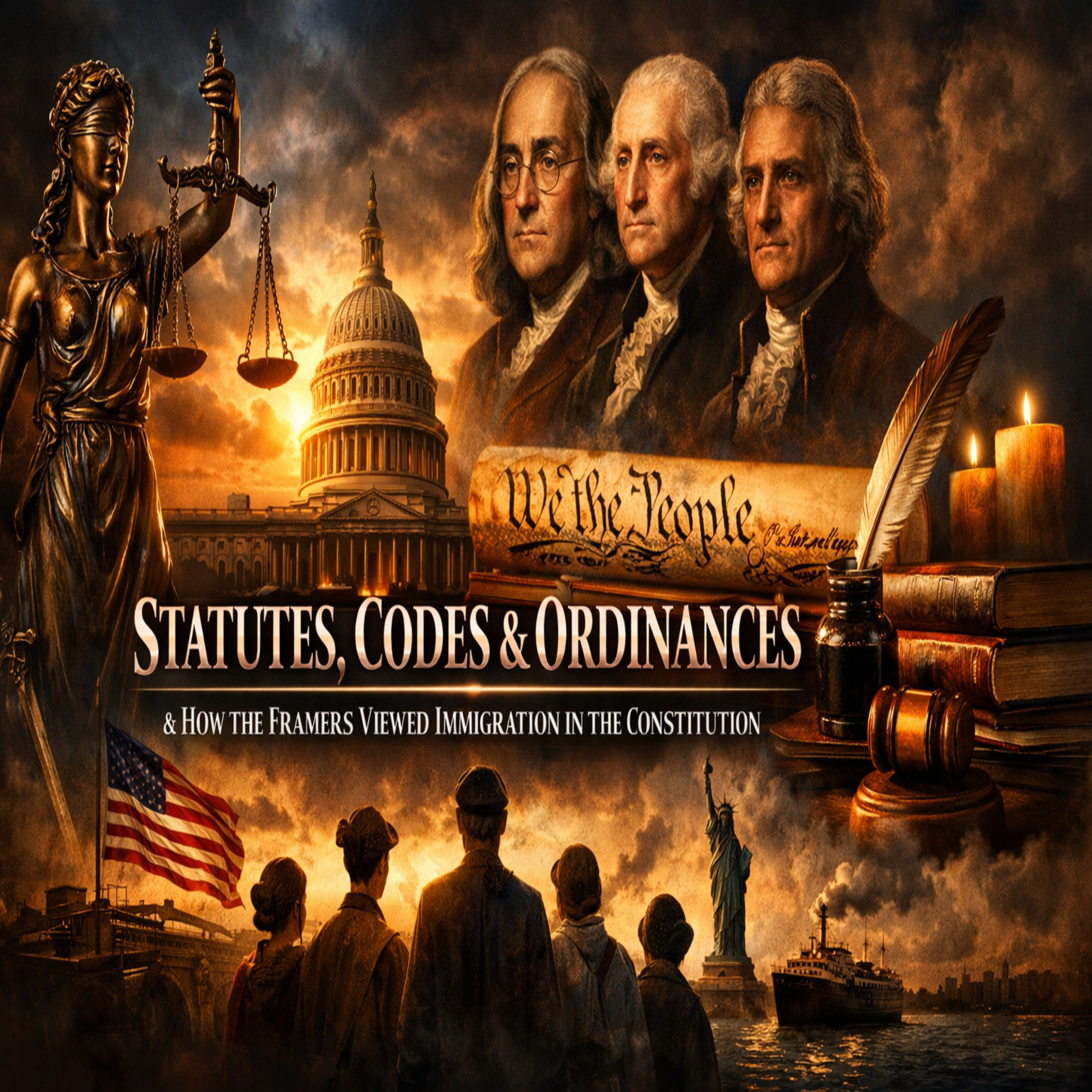 Statutes, Codes & Ordinances & How The Framers Viewed Immigration In The Constitution