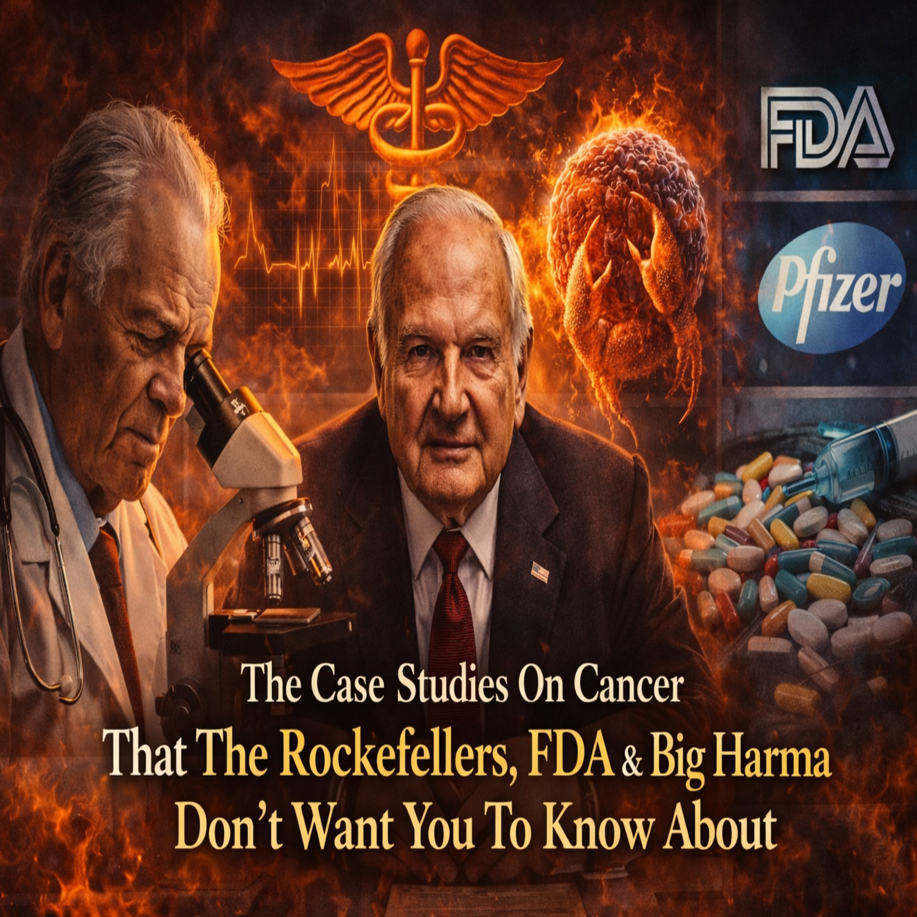 The Case Studies On Cancer That The Rockefellers, FDA & Big Harma Don't Want You To Know About