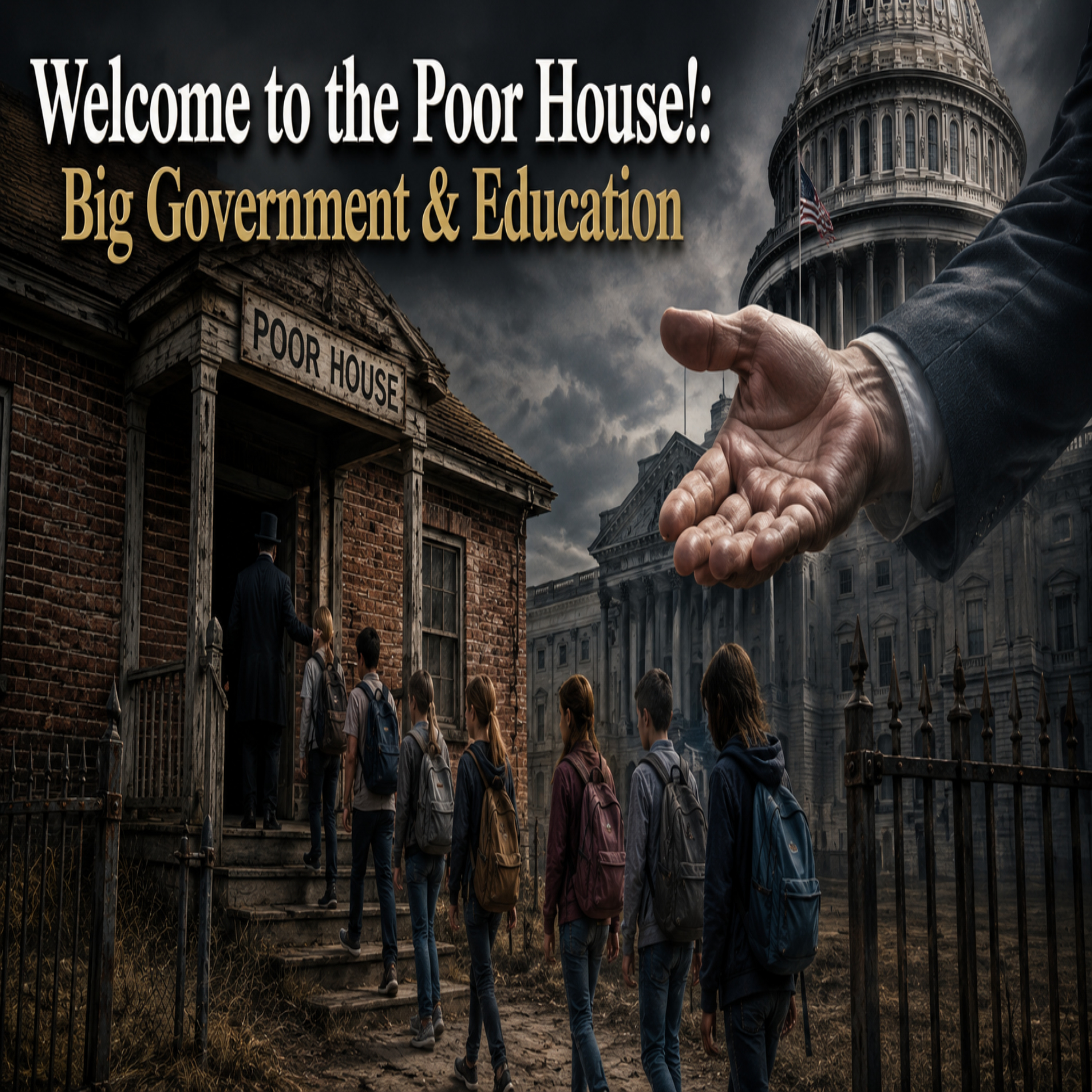Welcome to the Poor House!: Big Government & Education episode artwork