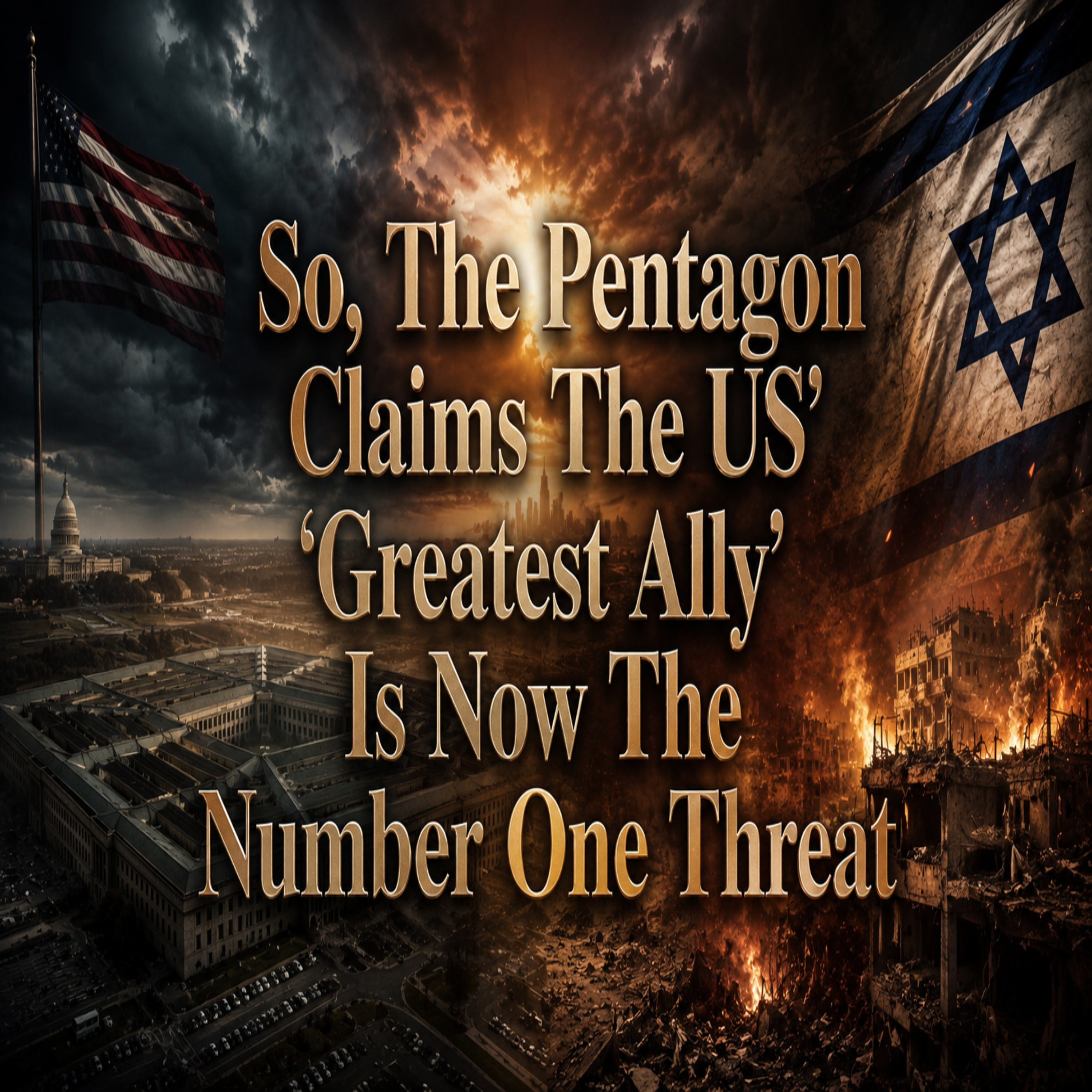 So, The Pentagon Claims The US' 'Greatest Ally' Is Now The Number One Threat episode artwork