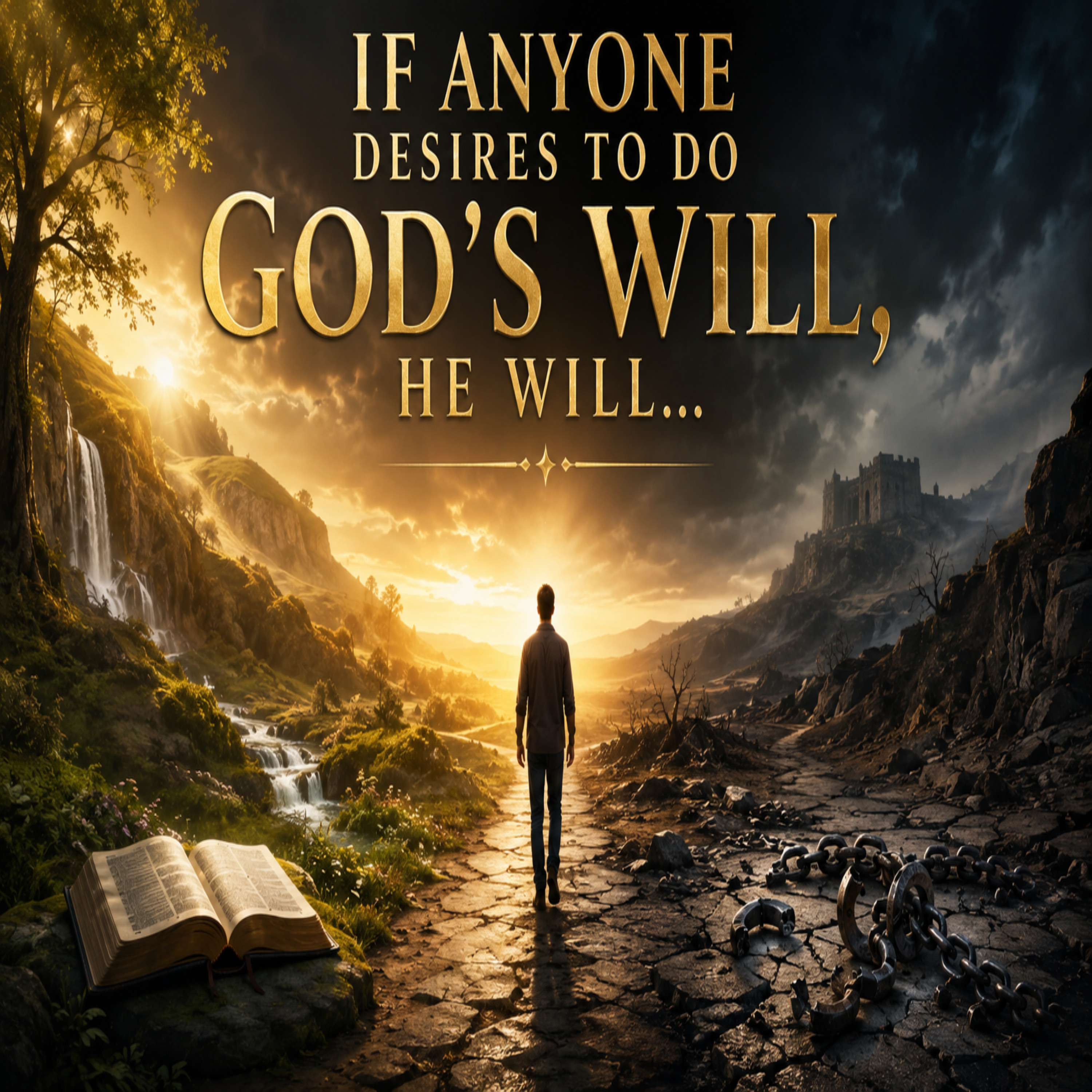 If Anyone Desires To Do God's Will, He Will... episode artwork