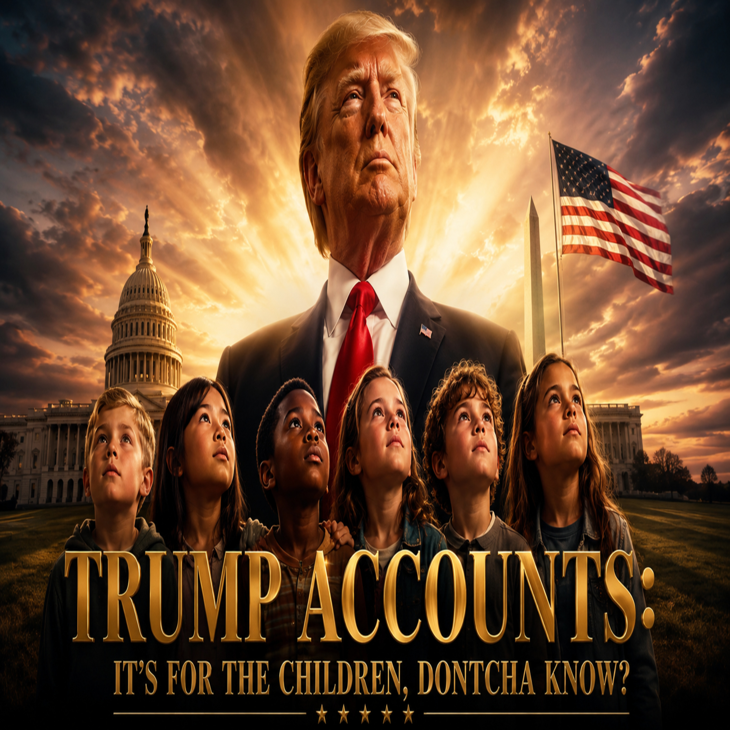 Trump Accounts: It's For The Children, Dontcha Know? episode artwork