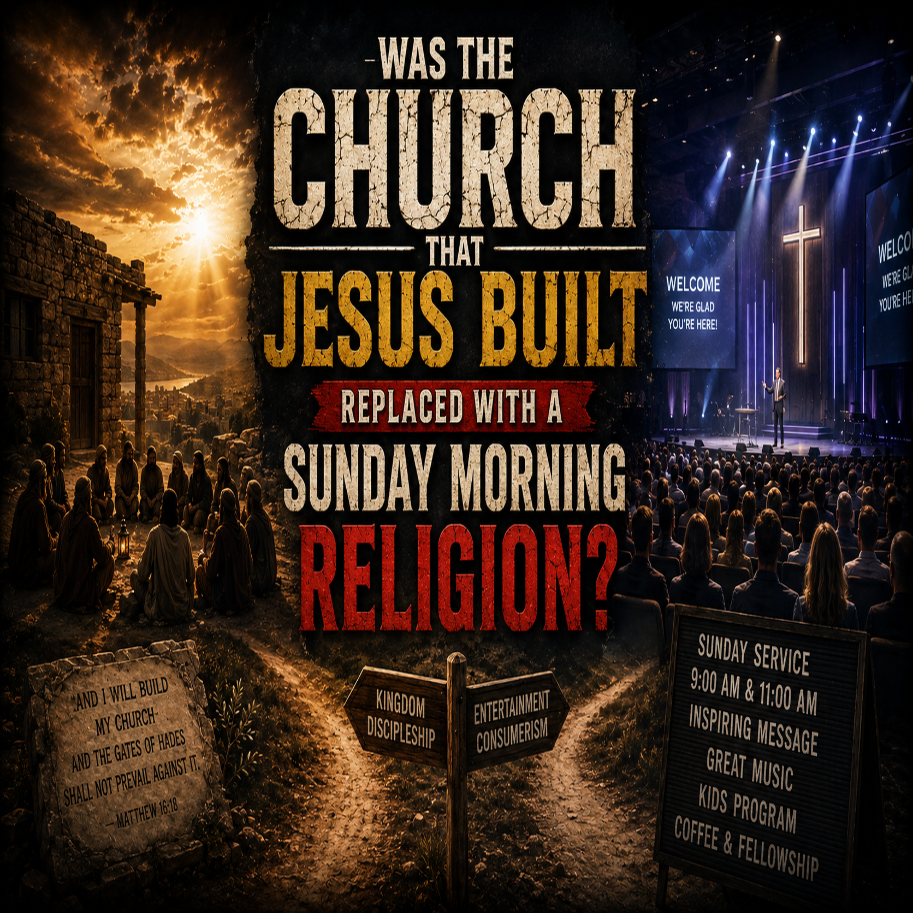 Was The Church That Jesus Built Replaced With A Sunday Morning Religion? episode artwork