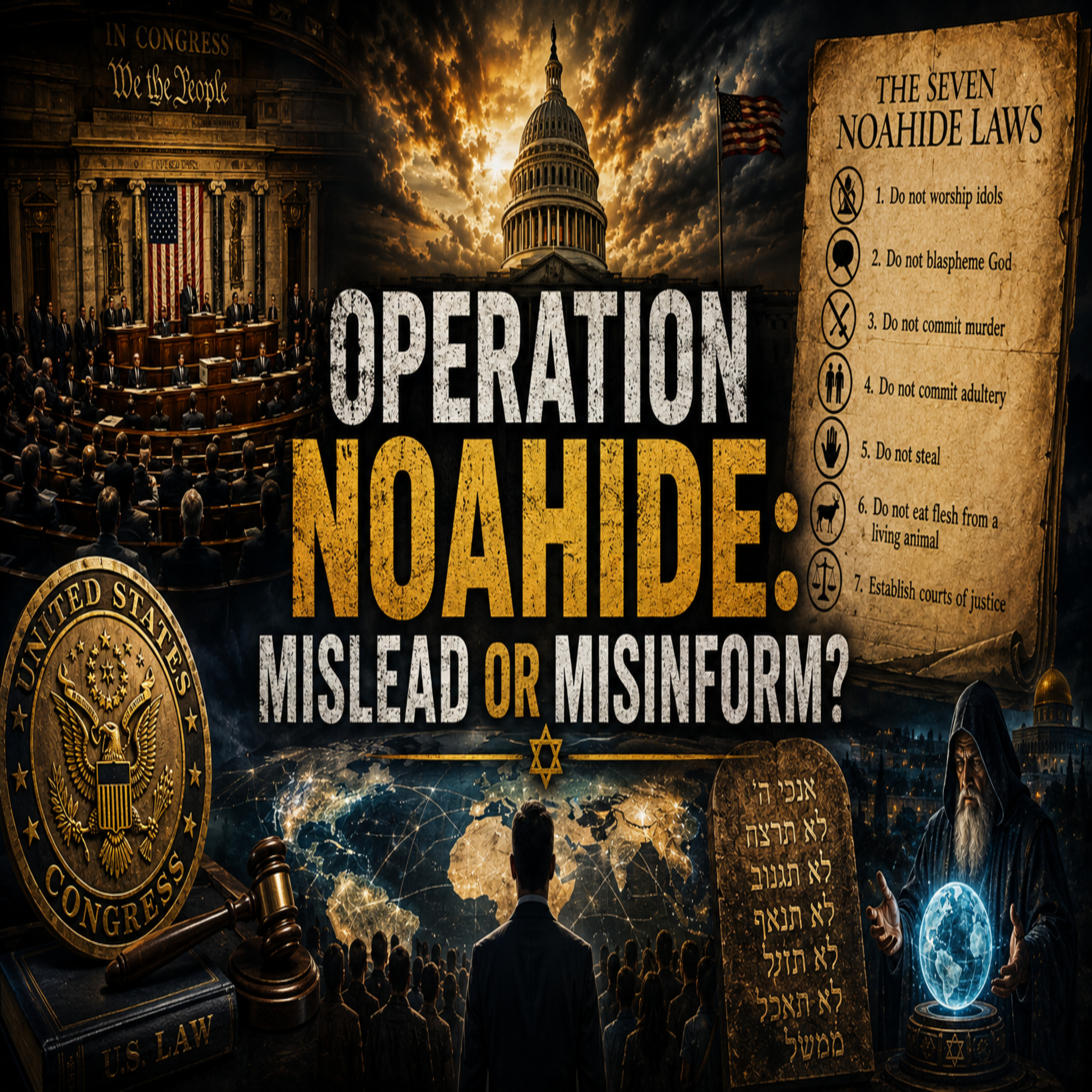 Operation Noahide: Mislead Or Misinform? episode artwork