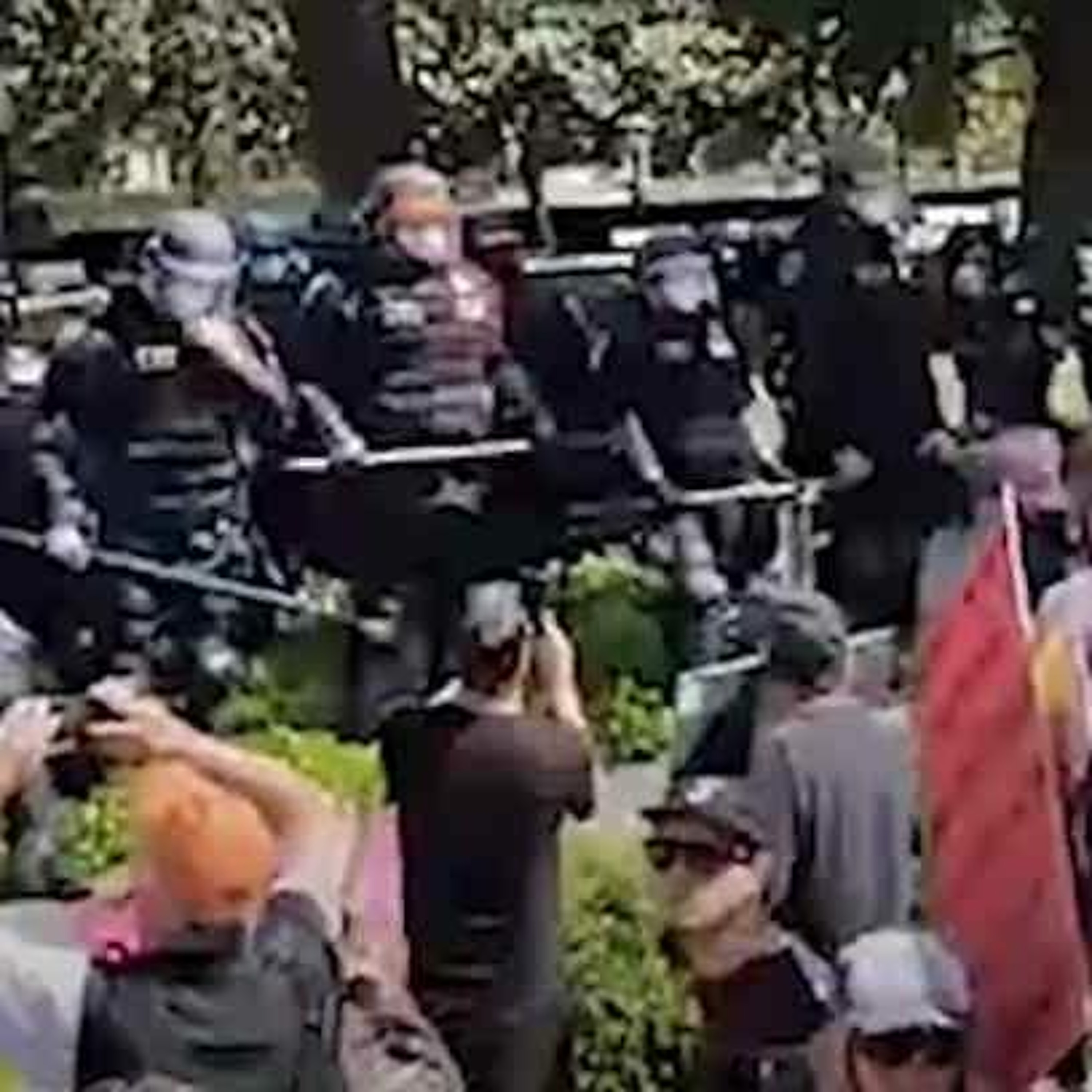 What Is With Nazi-Style Police Enforcement Of Unlawful Orders By Tyrants?