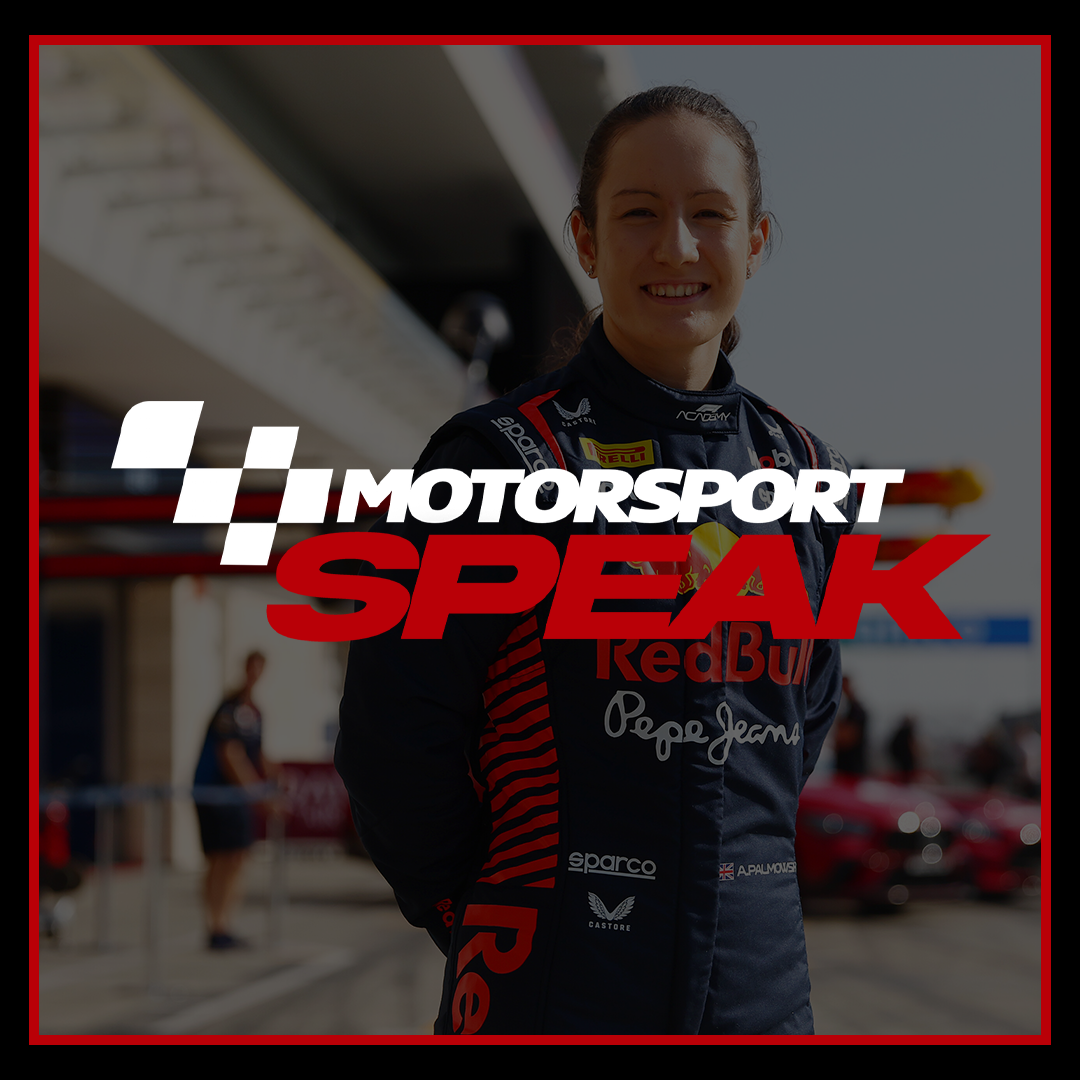Motorsport Speak: Red Bull special guest Alisha Palmowski episode artwork