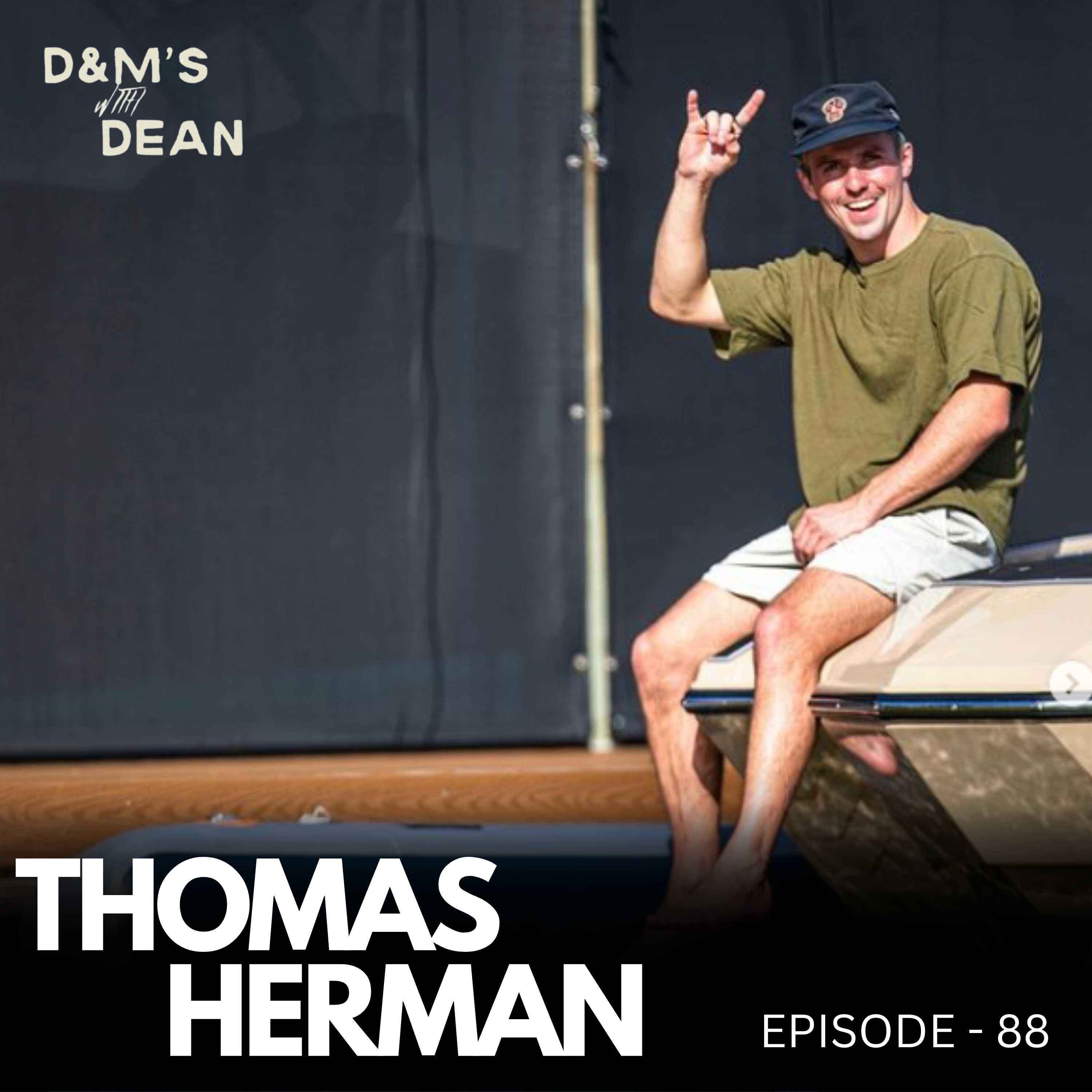 cover art for Episode 88 - Thomas Herman // Going after the impossible, Worlds first triple backflip, Dab king