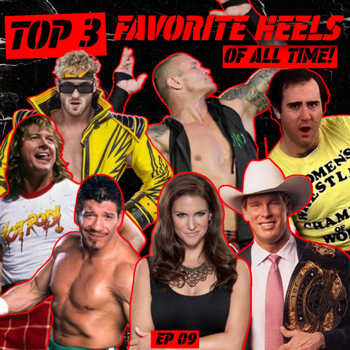 cover art for Top 3 Favorite HEELS of All-Time!