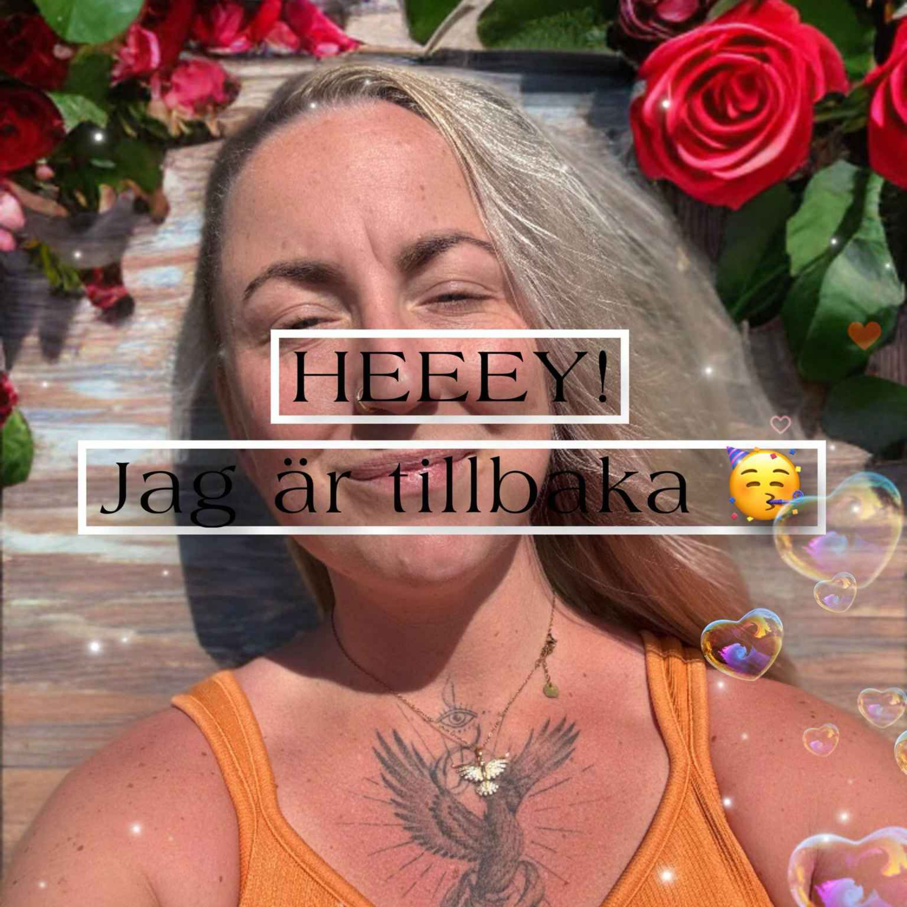 1. YEY! ÄNTLIGEN ÄR JAG HÄR IGEN!