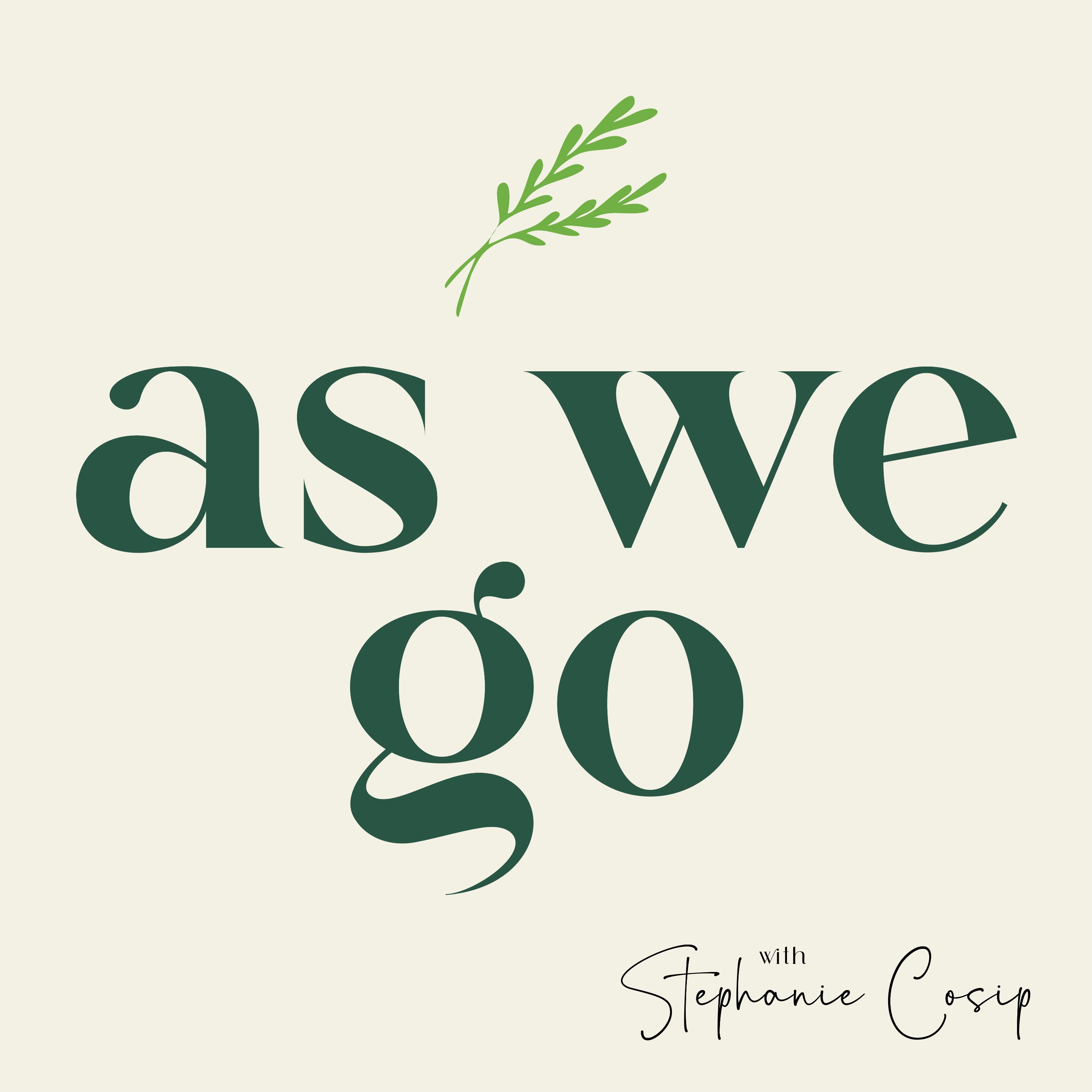 As We Go with Stephanie Cosip