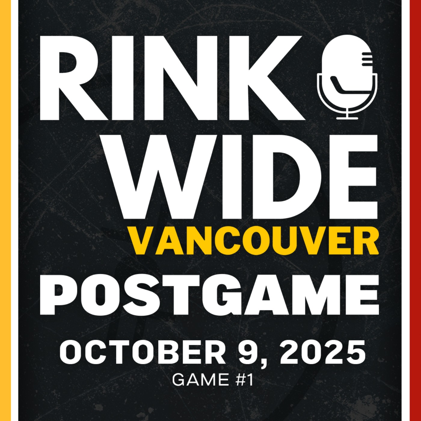 RINK WIDE POST-GAME: Vancouver Canucks vs Calgary Flames | Game #1 - Oct. 9, 2025
