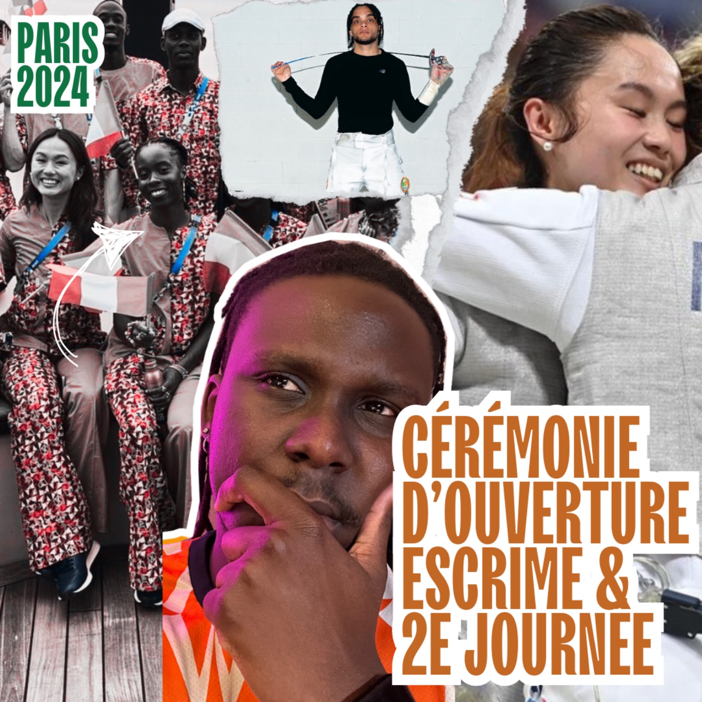 Les ivoiriens à Paris 2024 – Cérémonie d’ouverture, Escrime, chances de médailles...