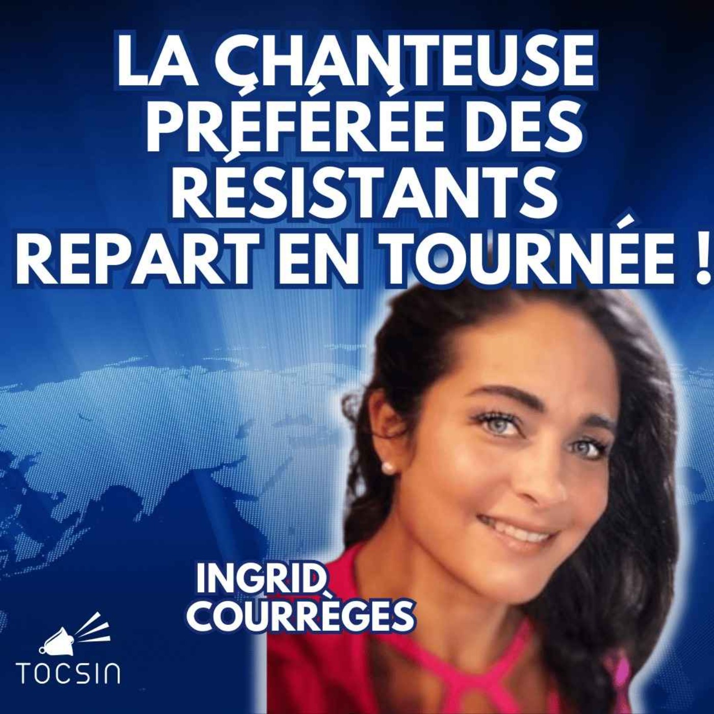La Matinale Tocsin du 28/01 : La chanteuse Ingrid Courrèges repart en tournée !