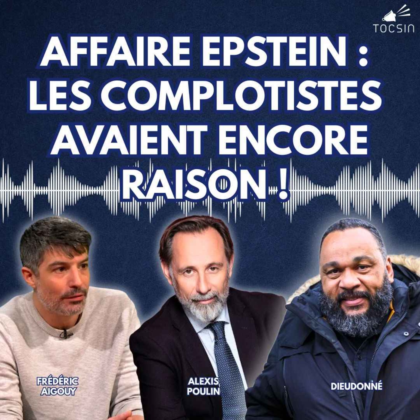 La Matinale Tocsin du 03/02 – Affaire Epstein : c’est encore pire qu’annoncé ! Avec Dieudonné M’Bala M’Bala