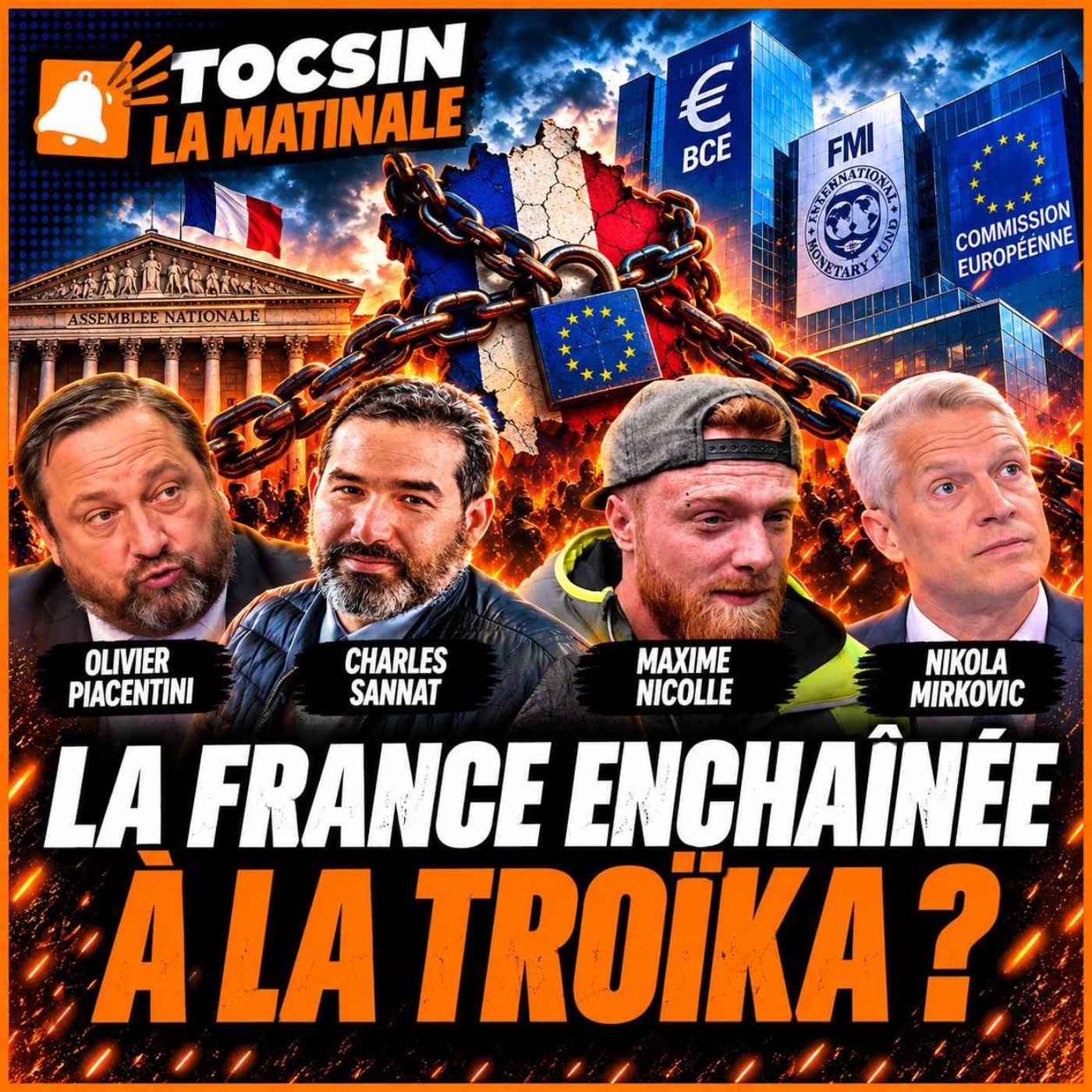La France enchaînée à la Troïka ? Matinale 16/10