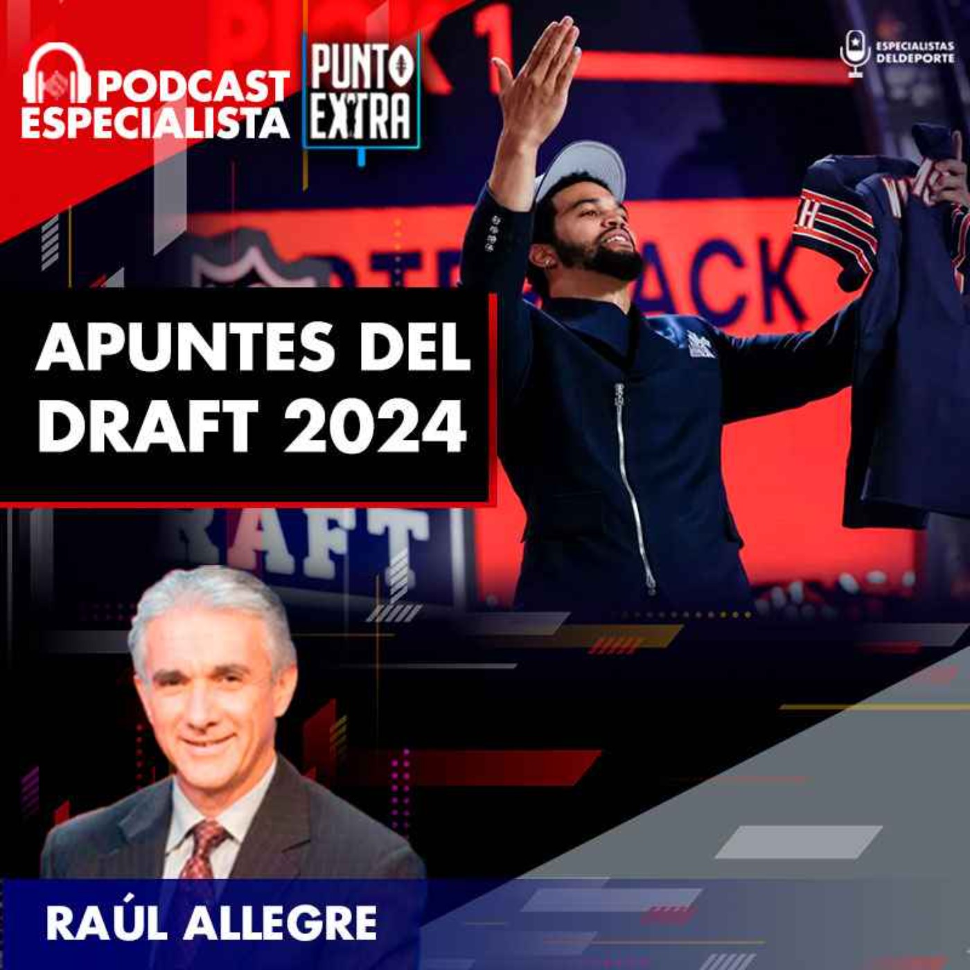 cover art for Punto Extra: Apuntes del Draft 2024