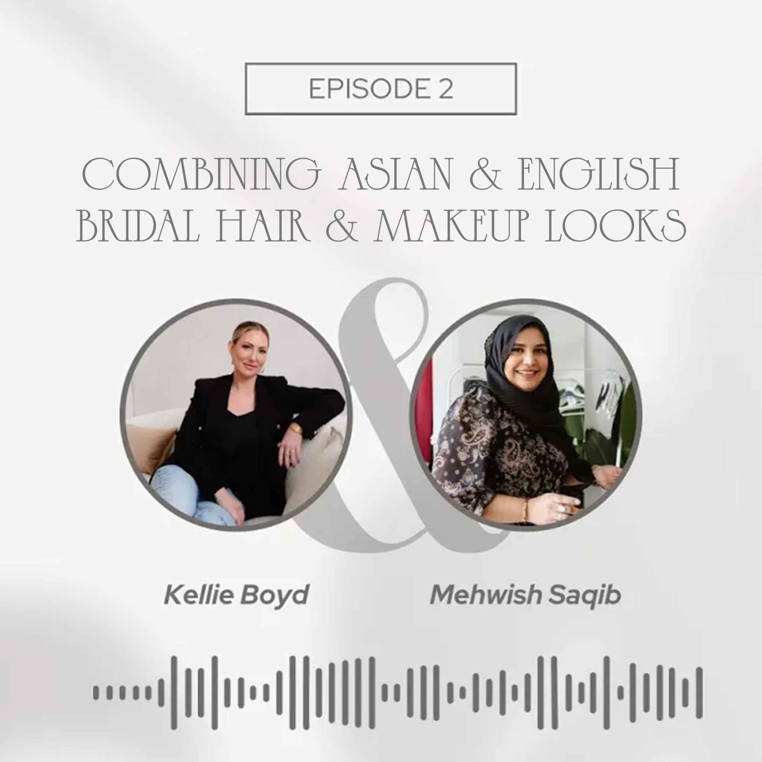 Combining Asian & English Bridal Hair & Makeup Looks - With Mehwish Saqib