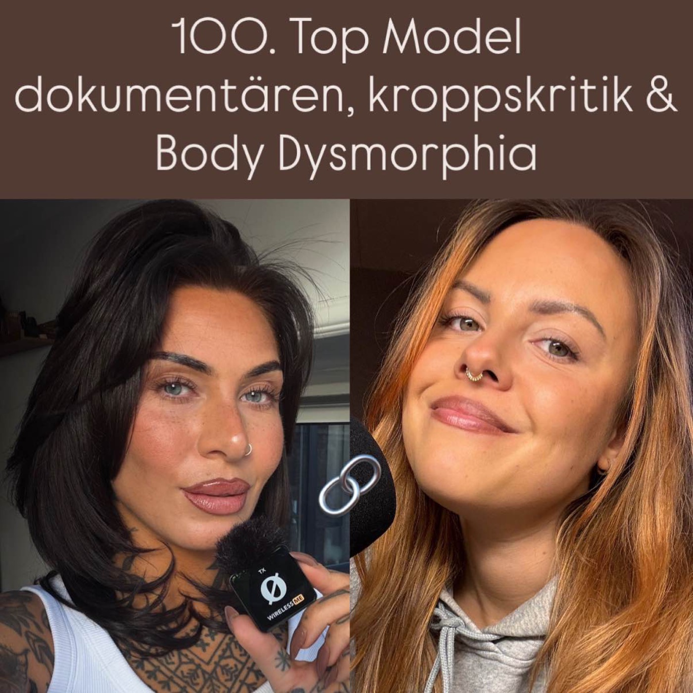 100. Top Model dokumentären, kroppskritik & Body Dysmorphia episode artwork