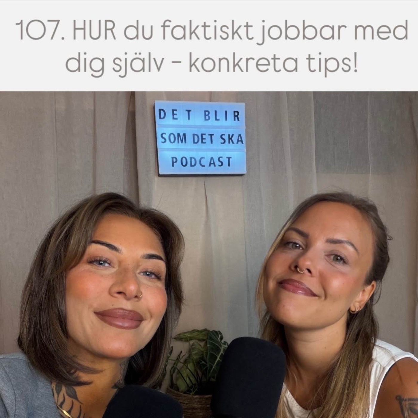 107. HUR du faktiskt jobbar med dig själv - konkreta tips! episode artwork