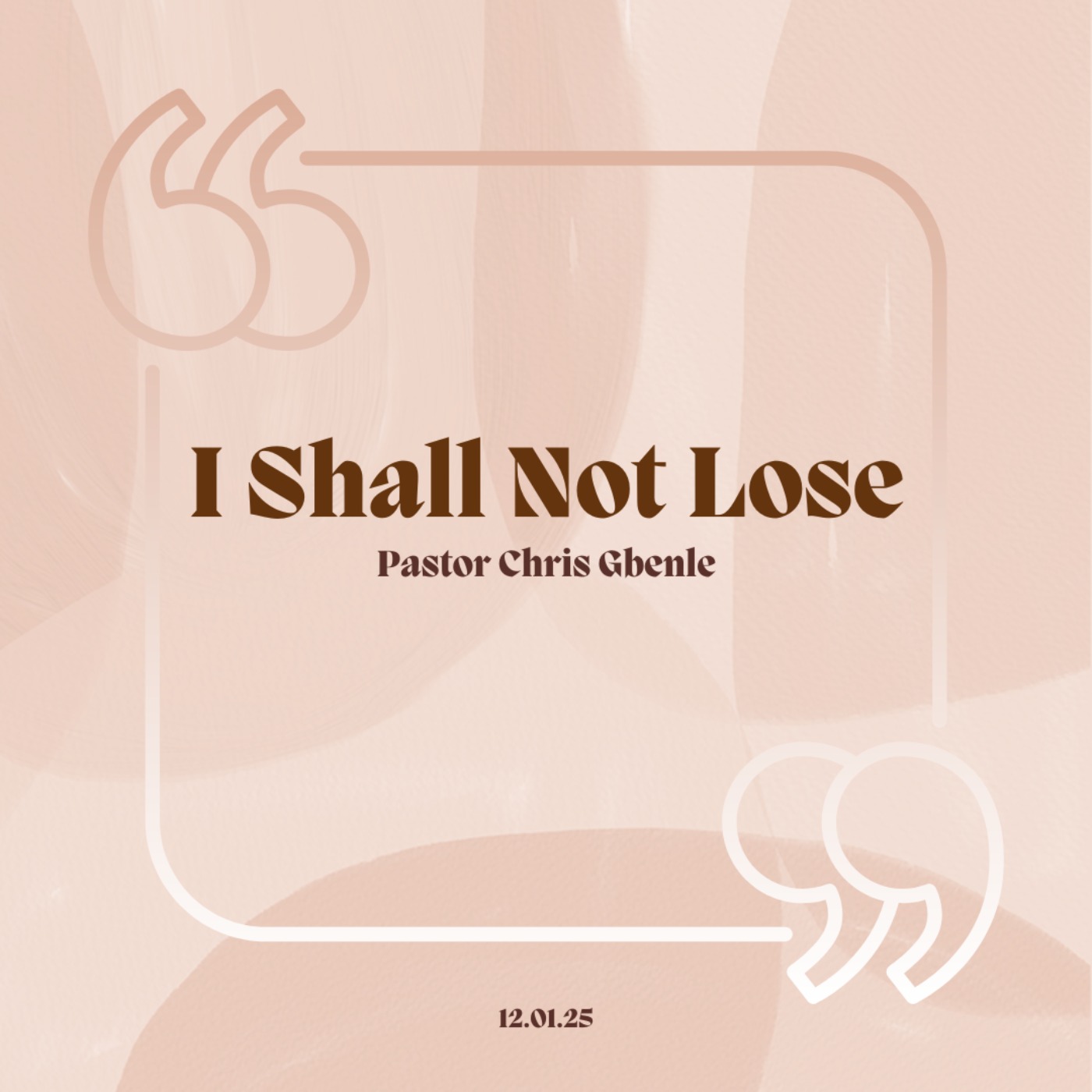 I Shall Not Lose episode artwork