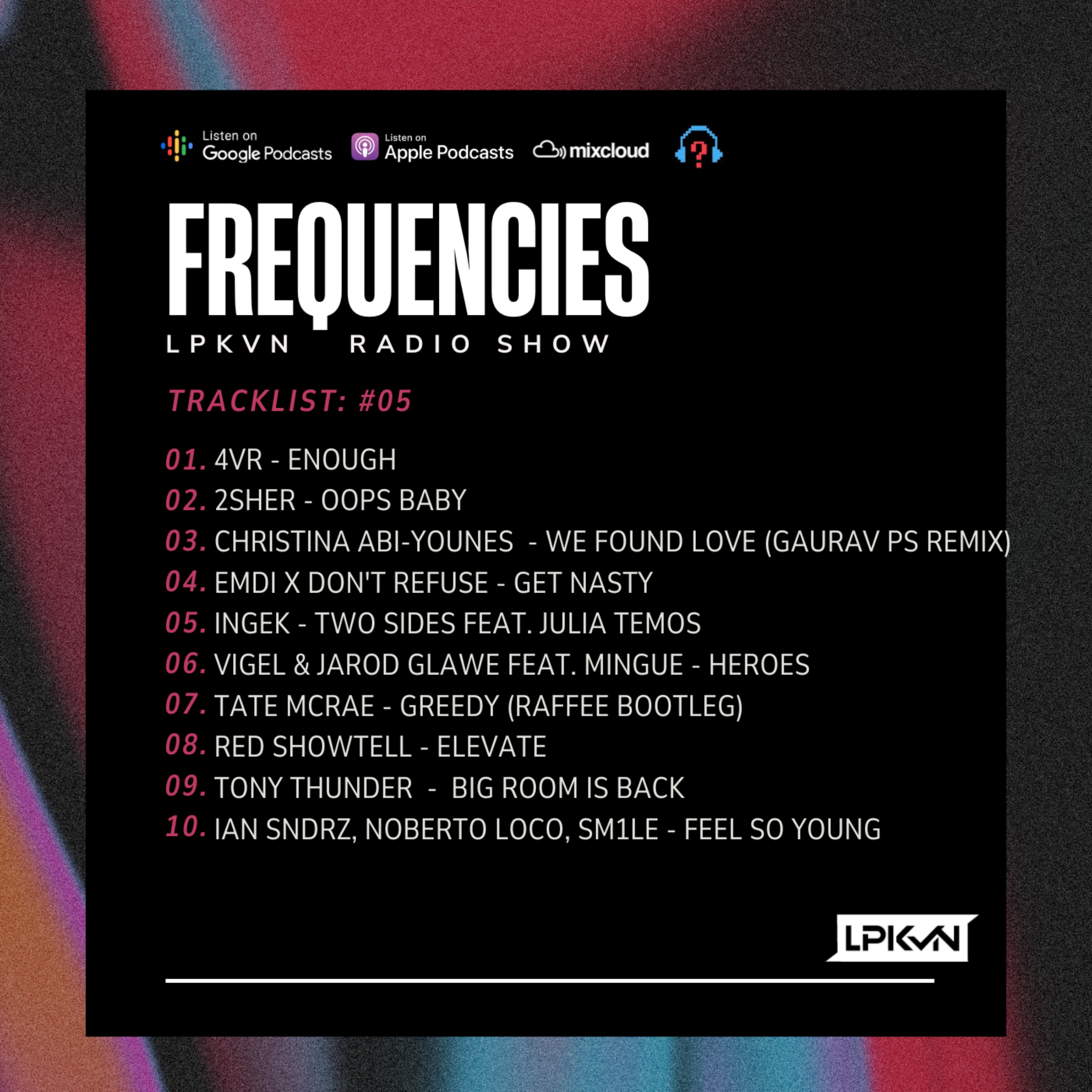 LPKVN\'s Frequencies
