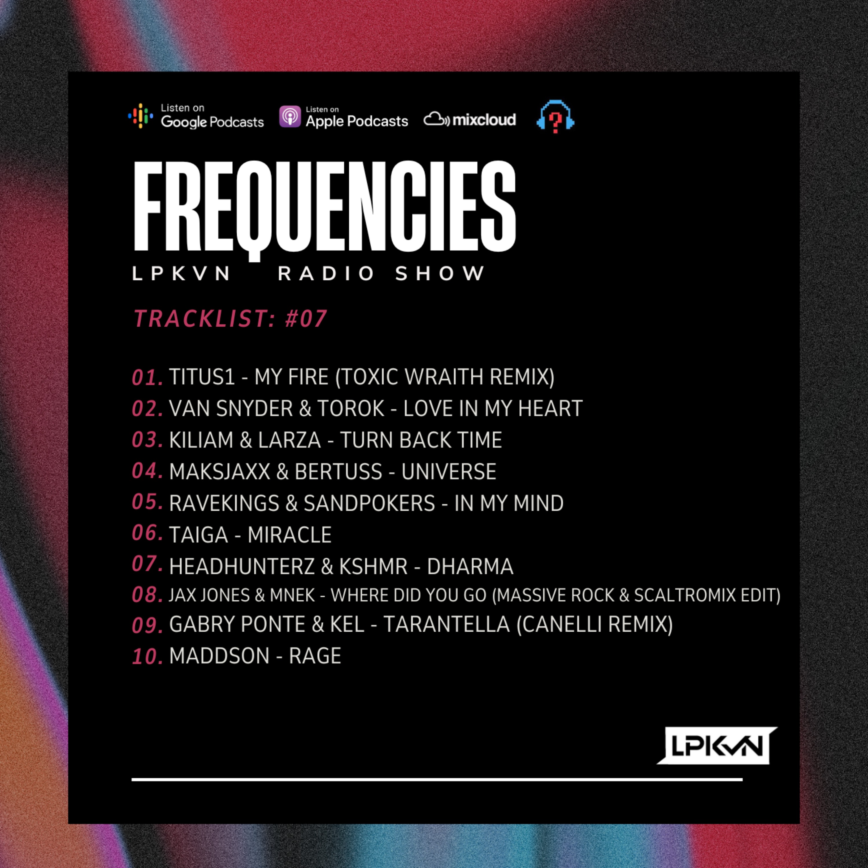 LPKVN\'s Frequencies
