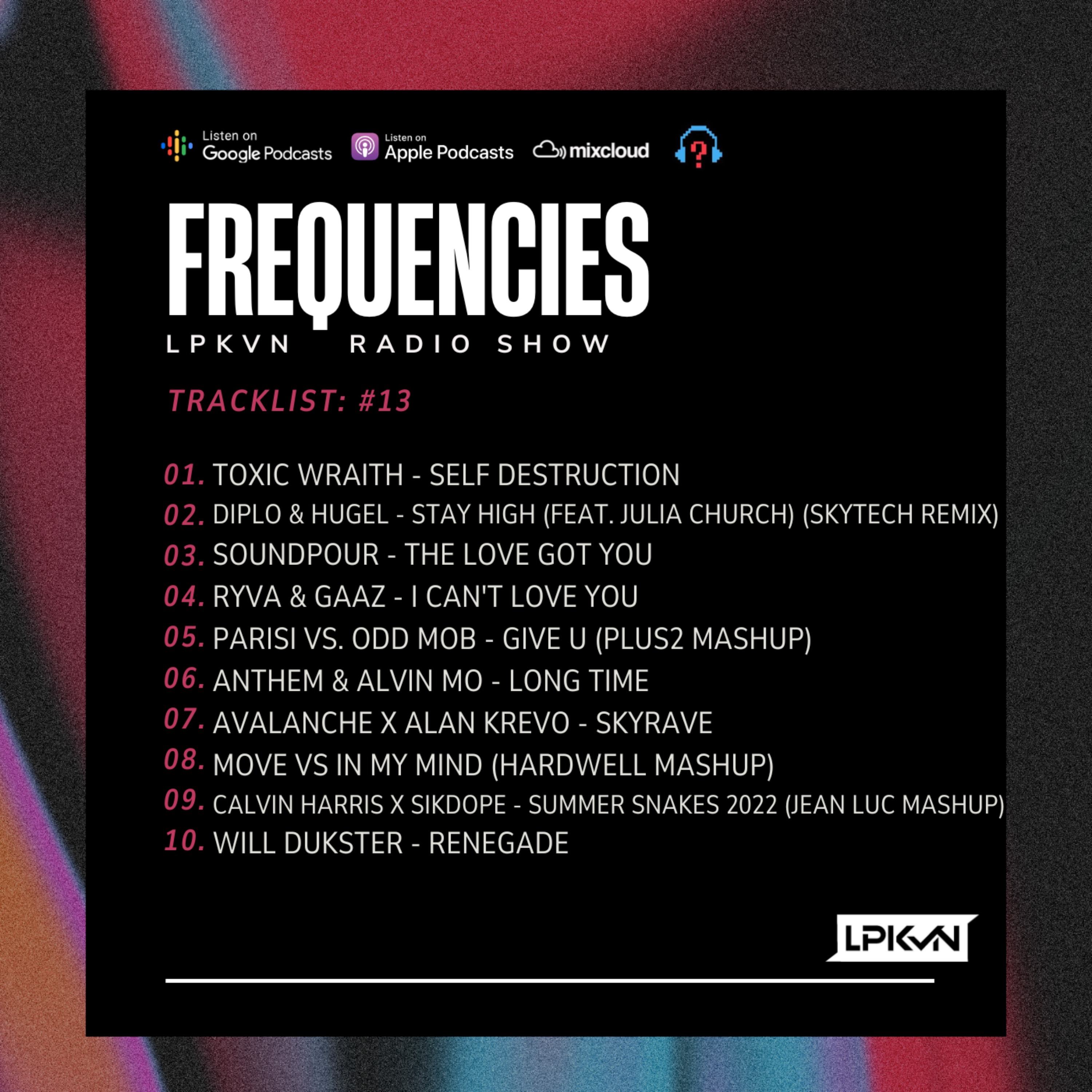 LPKVN\'s Frequencies