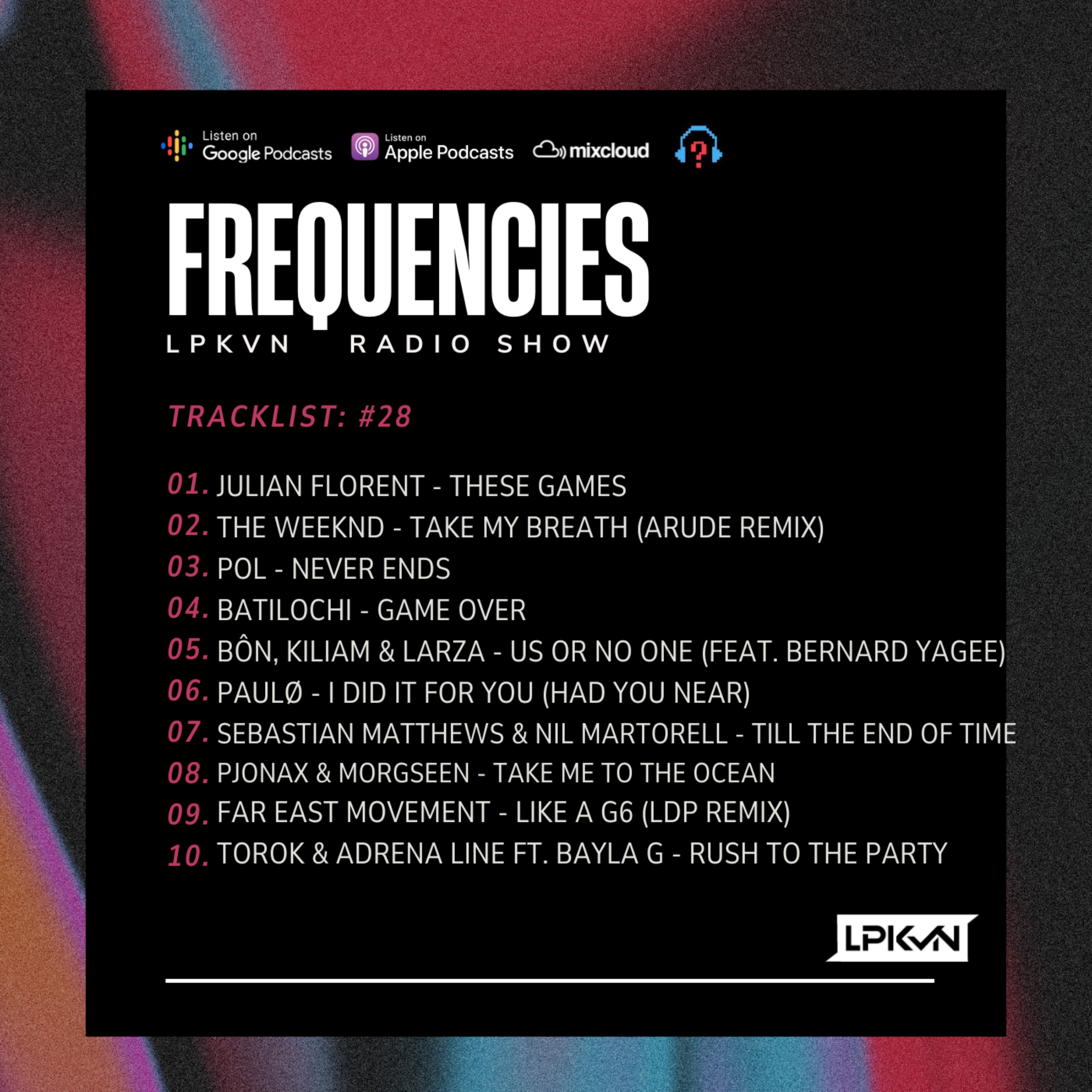 LPKVN\'s Frequencies