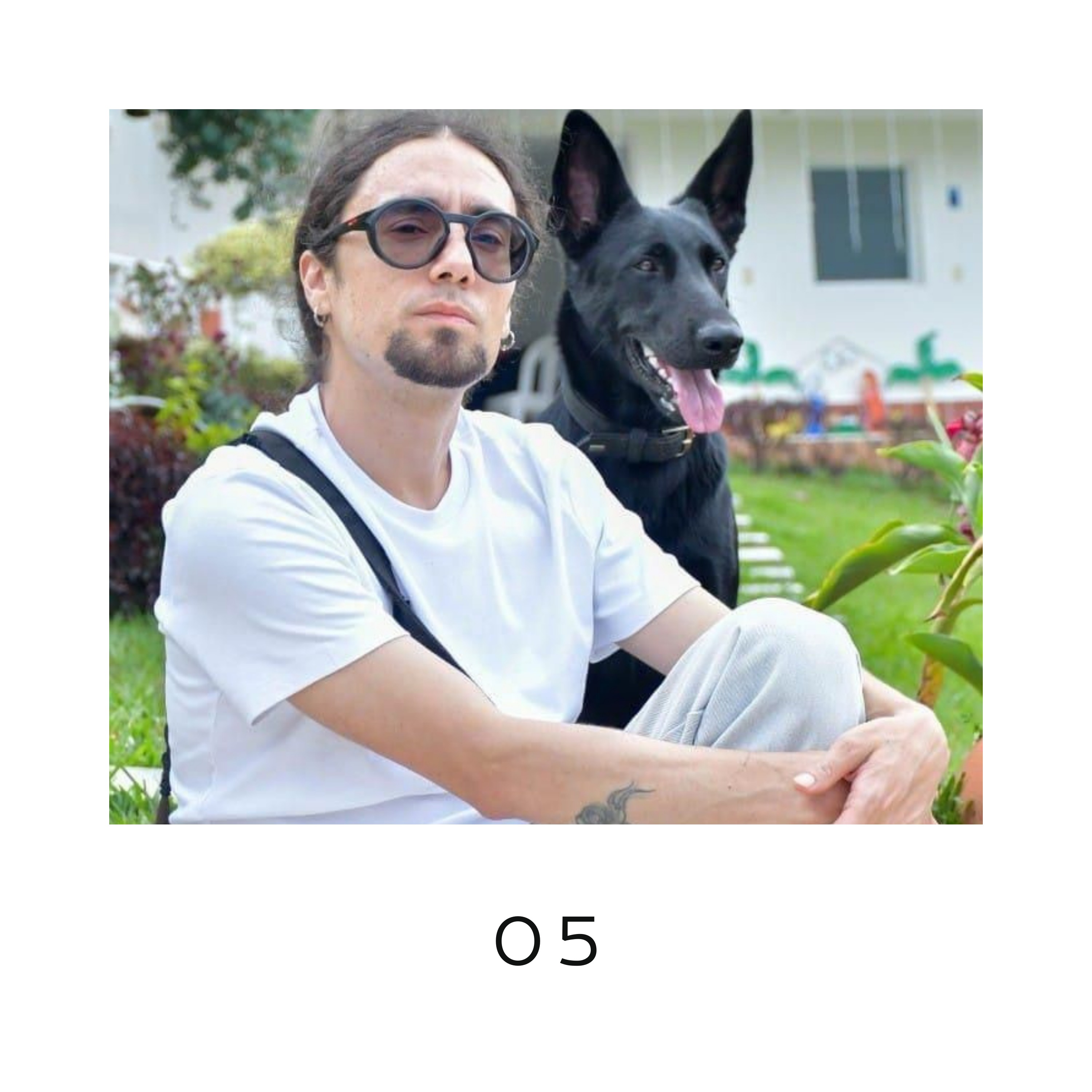 Juan Esteban Londoño, el poeta que ama a los perros