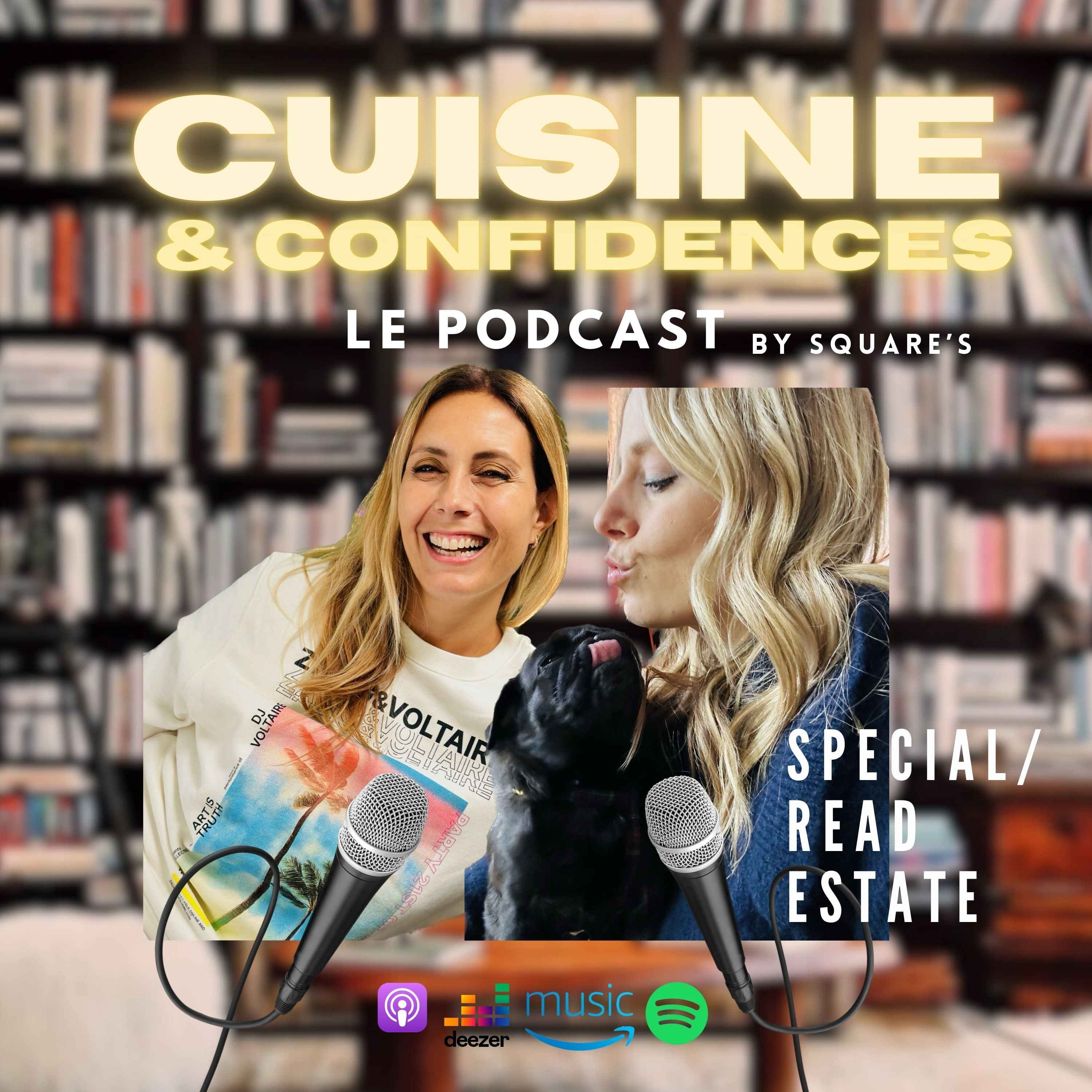 CUISINE ET CONFIDENCES IMMOBILIÈRES