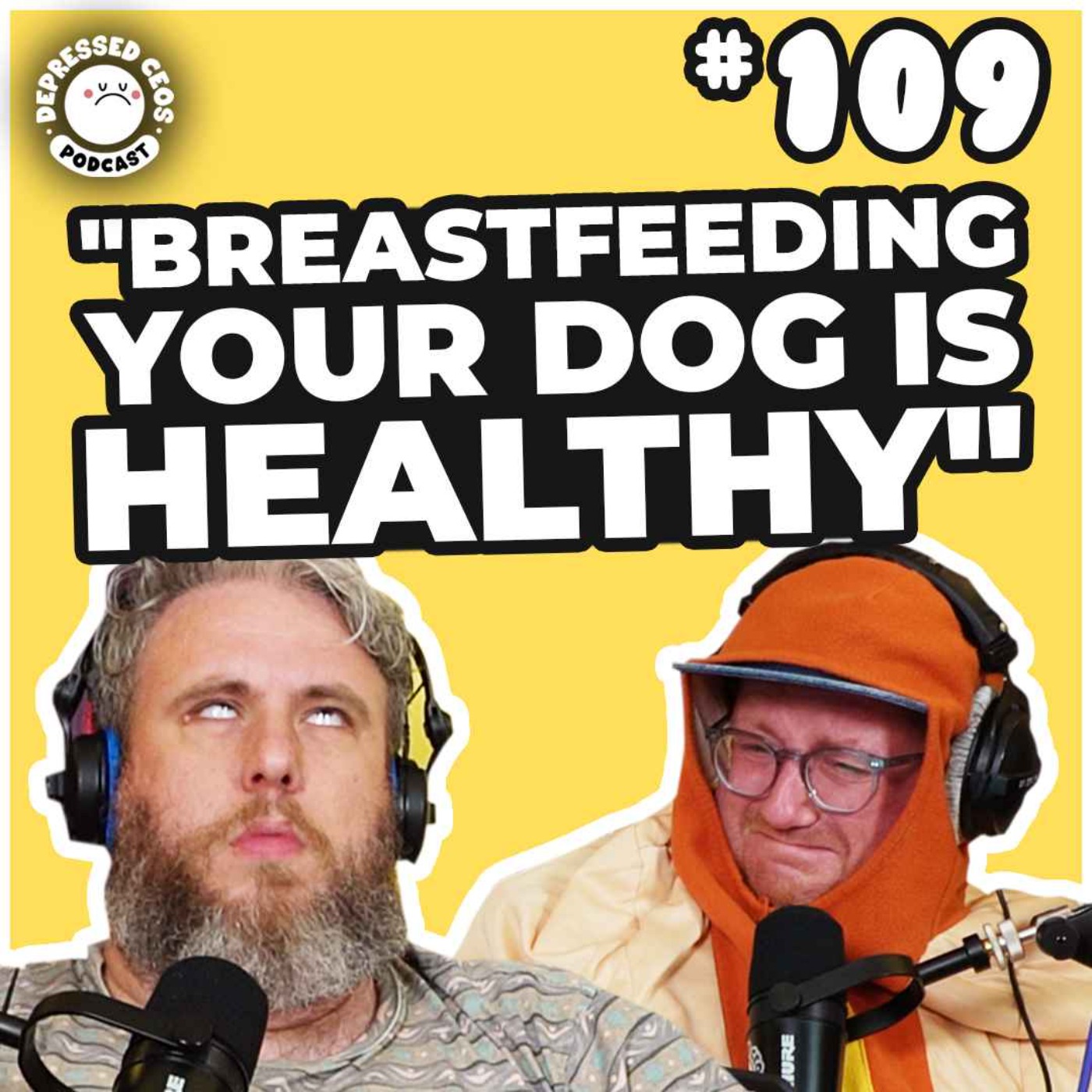 Dog Breastfeeding, Noodle Risk Assessment And A Man Crushed By A Crane! episode artwork
