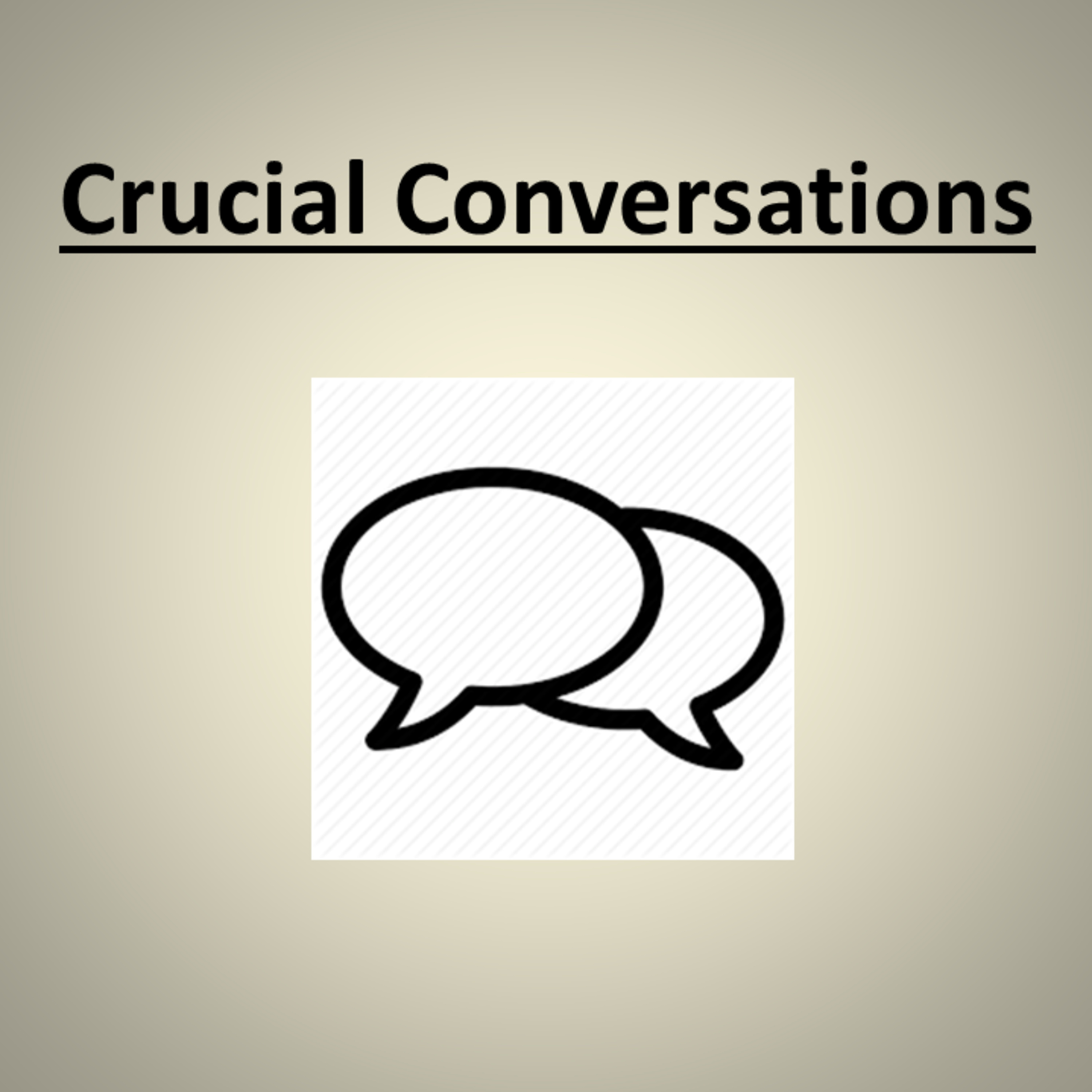 Crucial Conversations pt. 2 episode artwork