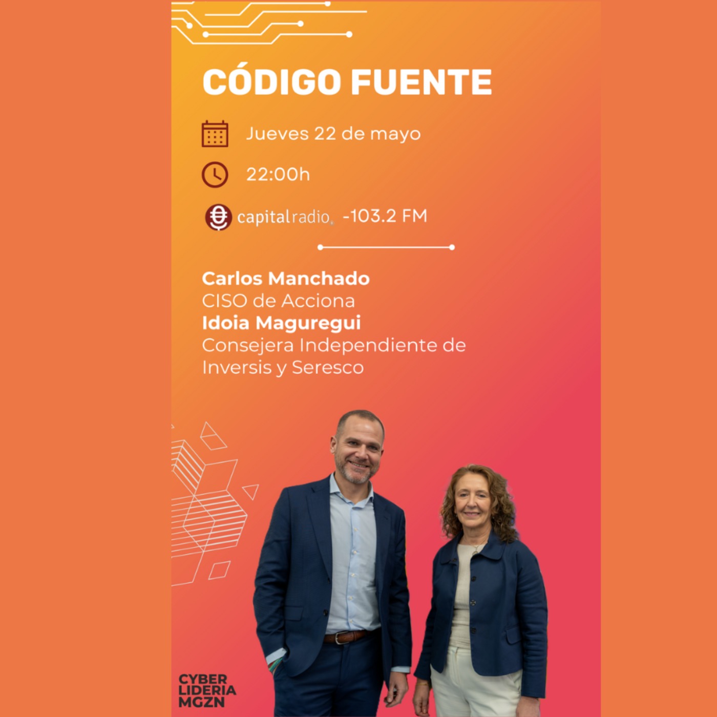 Código Fuente #39 Carlos Manchado - Acciona & Idoia Maguregui - Inversis y Seresco