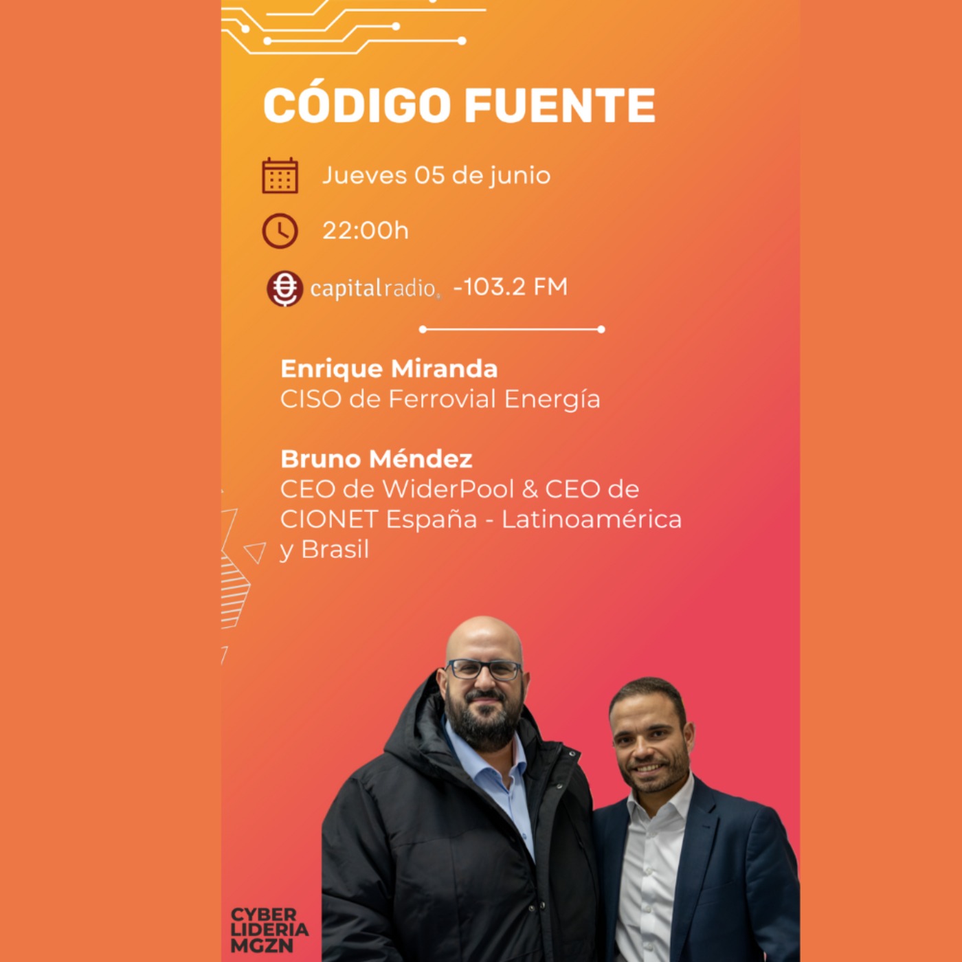 Código Fuente #40 Enrique Miranda - Ferrovial Energía & Bruno Méndez - WiderPool & CIONET