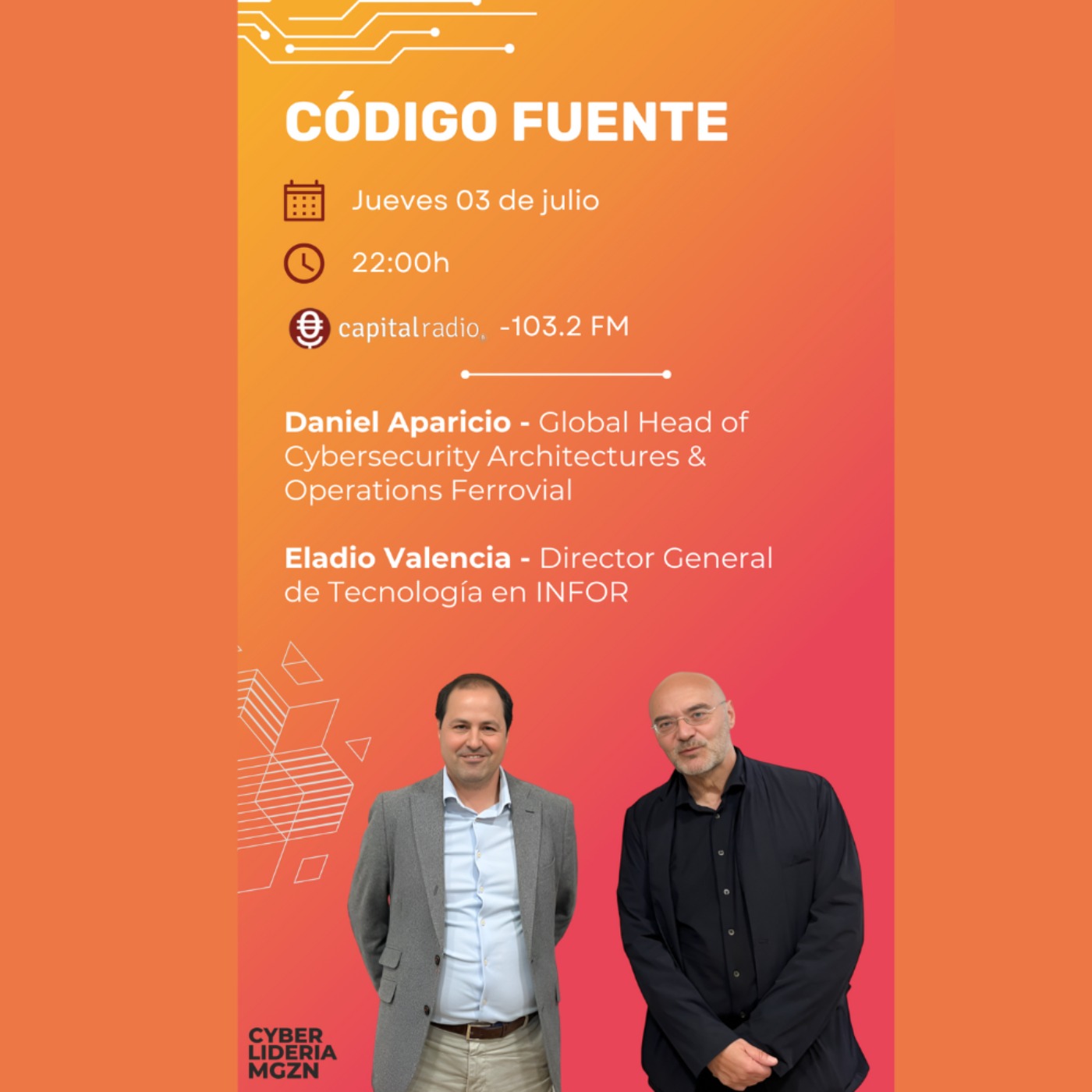 Código Fuente #42 Daniel Aparicio - Ferrovial & Eladio Valencia – Infor Iberia