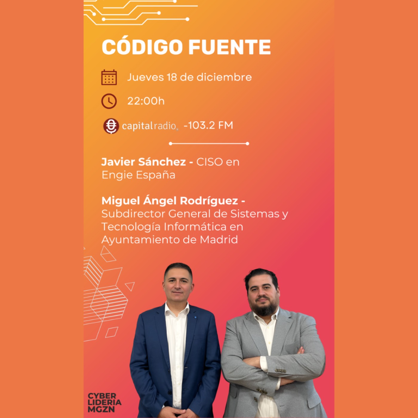 Código Fuente #56 Javier Sánchez – Engie España & Miguel Ángel Rodríguez – Ayuntamiento de Madrid