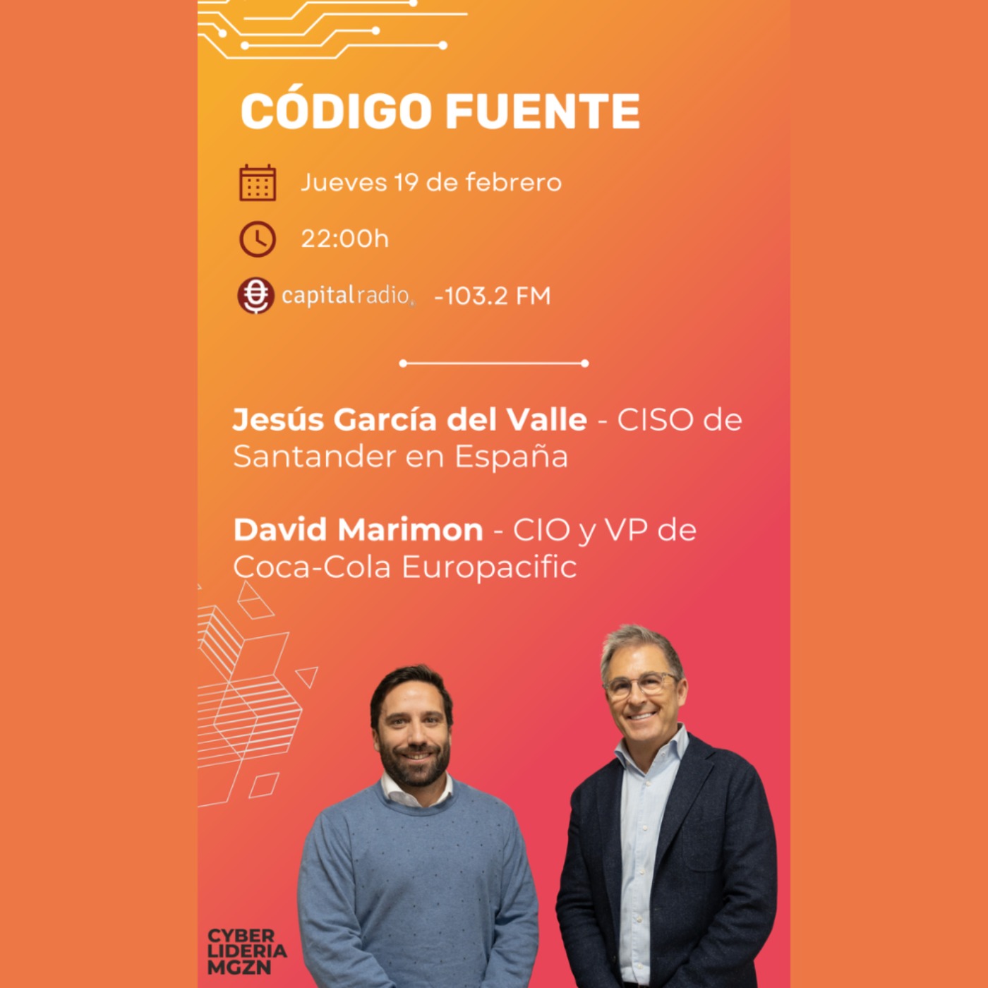 Código Fuente #60 Jesús García – Santander España & David Marimón – Coca-Cola Europacific Partners