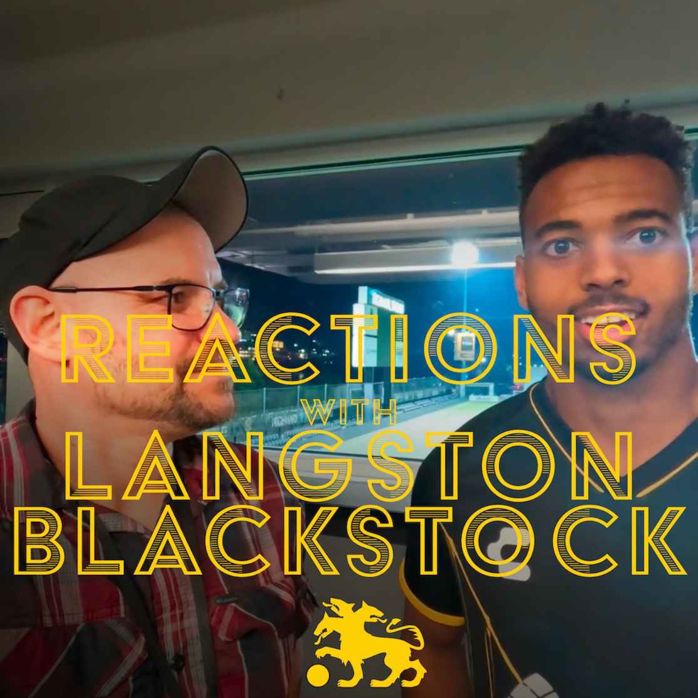cover art for Reactions with Langston Blackstock