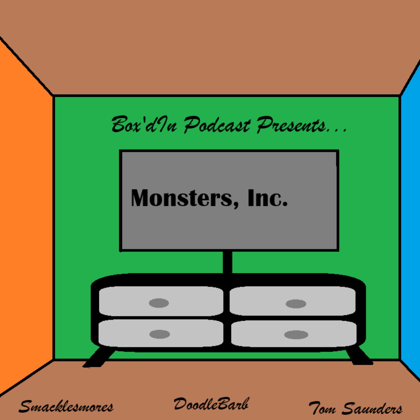Box'd In - Monster's Inc episode artwork