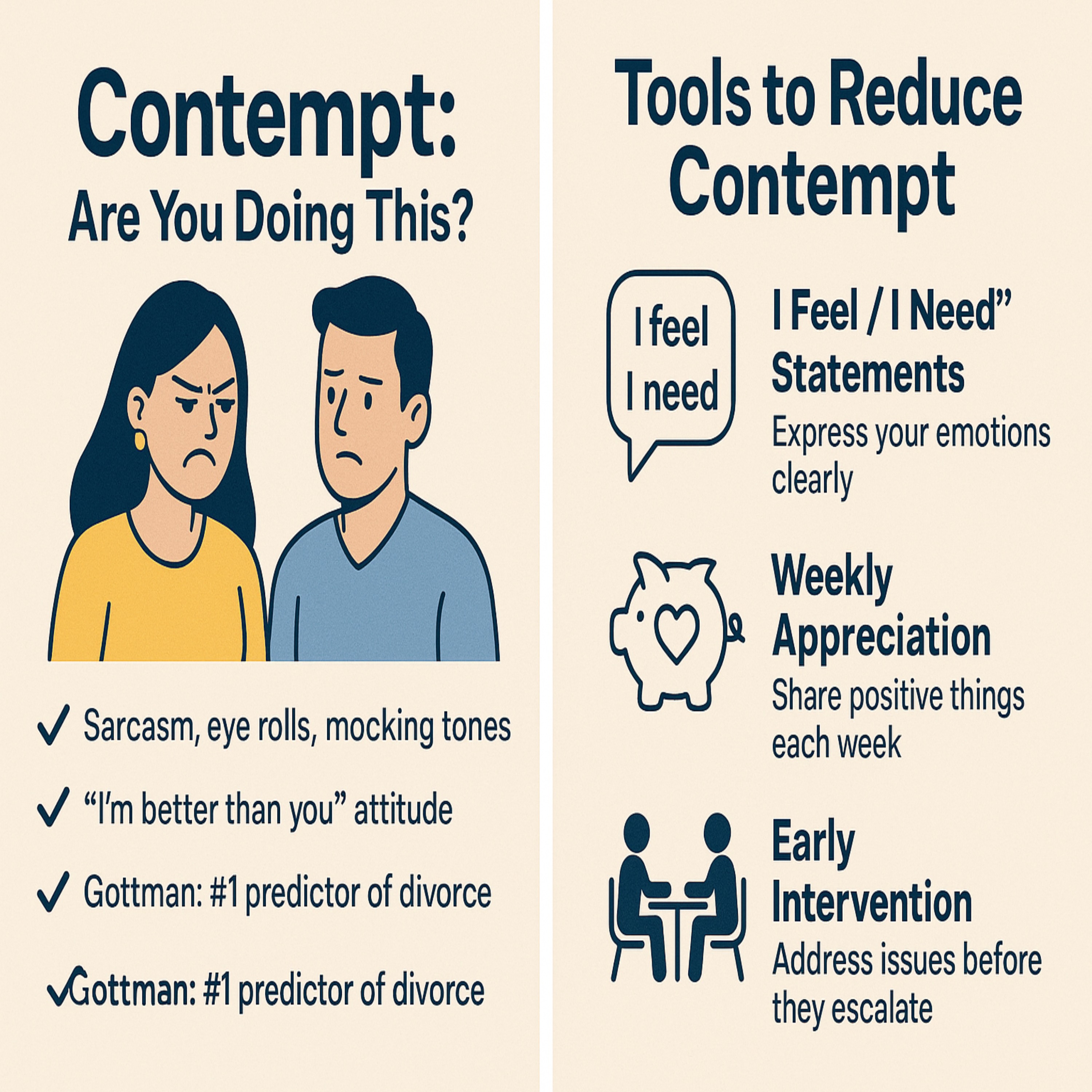 Navigating Relationship Pitfalls: Understanding Contempt and Its Antidotes