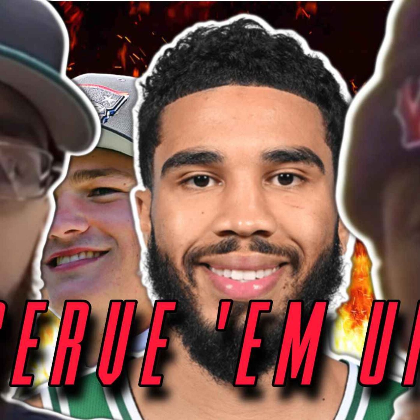 Serve 'Em Up on NBA Playoffs, NFL Draft & Drake Maye episode artwork