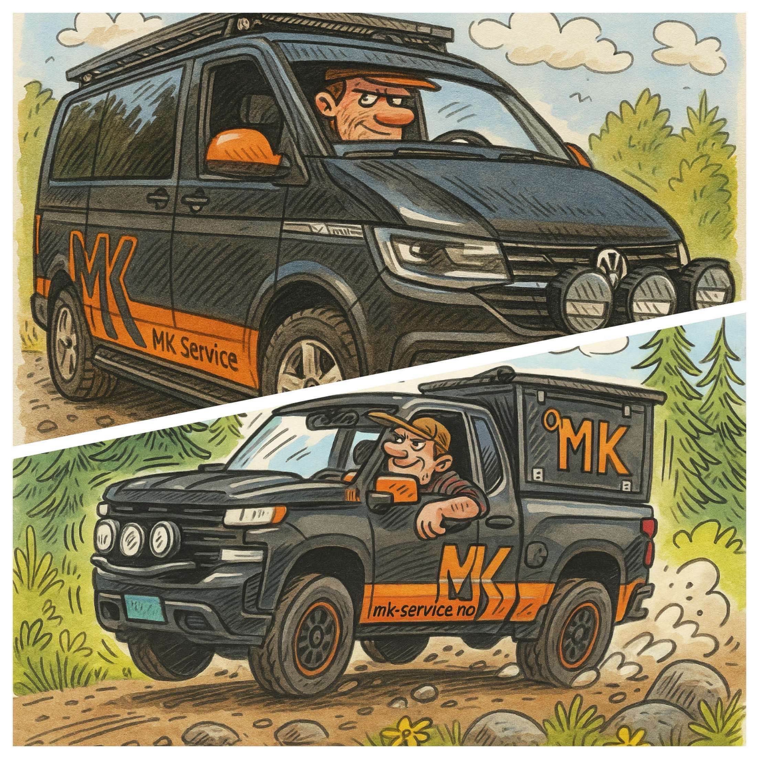 Mk-Service! Hvordan bygger man den Optimale Jaktbilen?