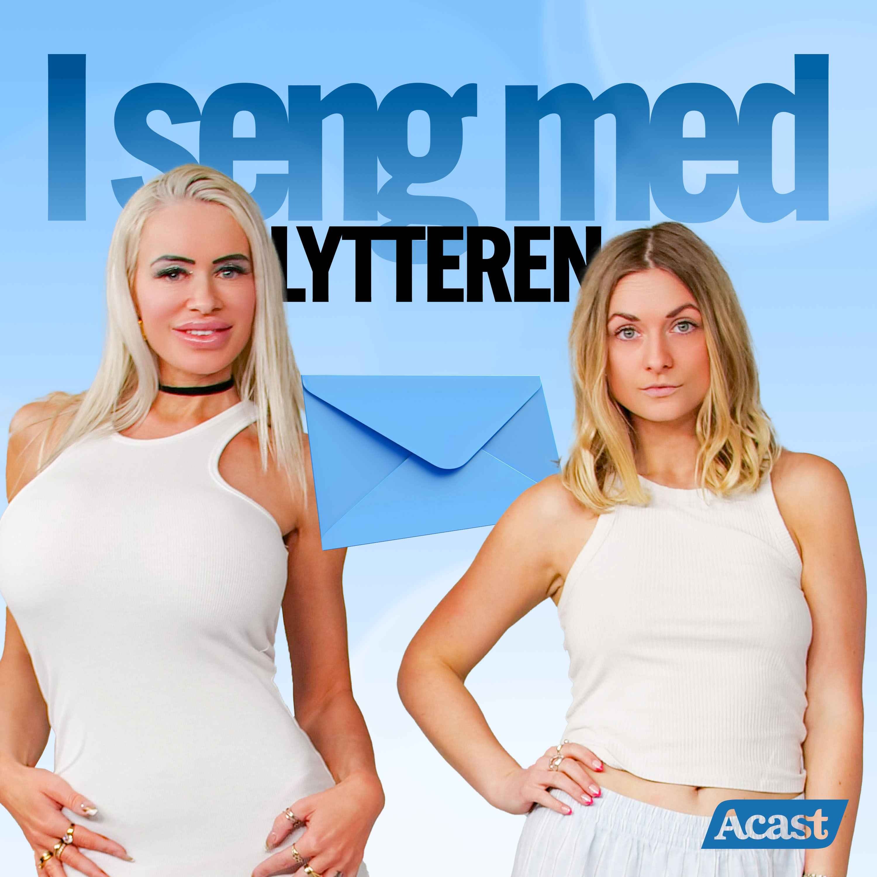 I seng med Gitte og Cecilie