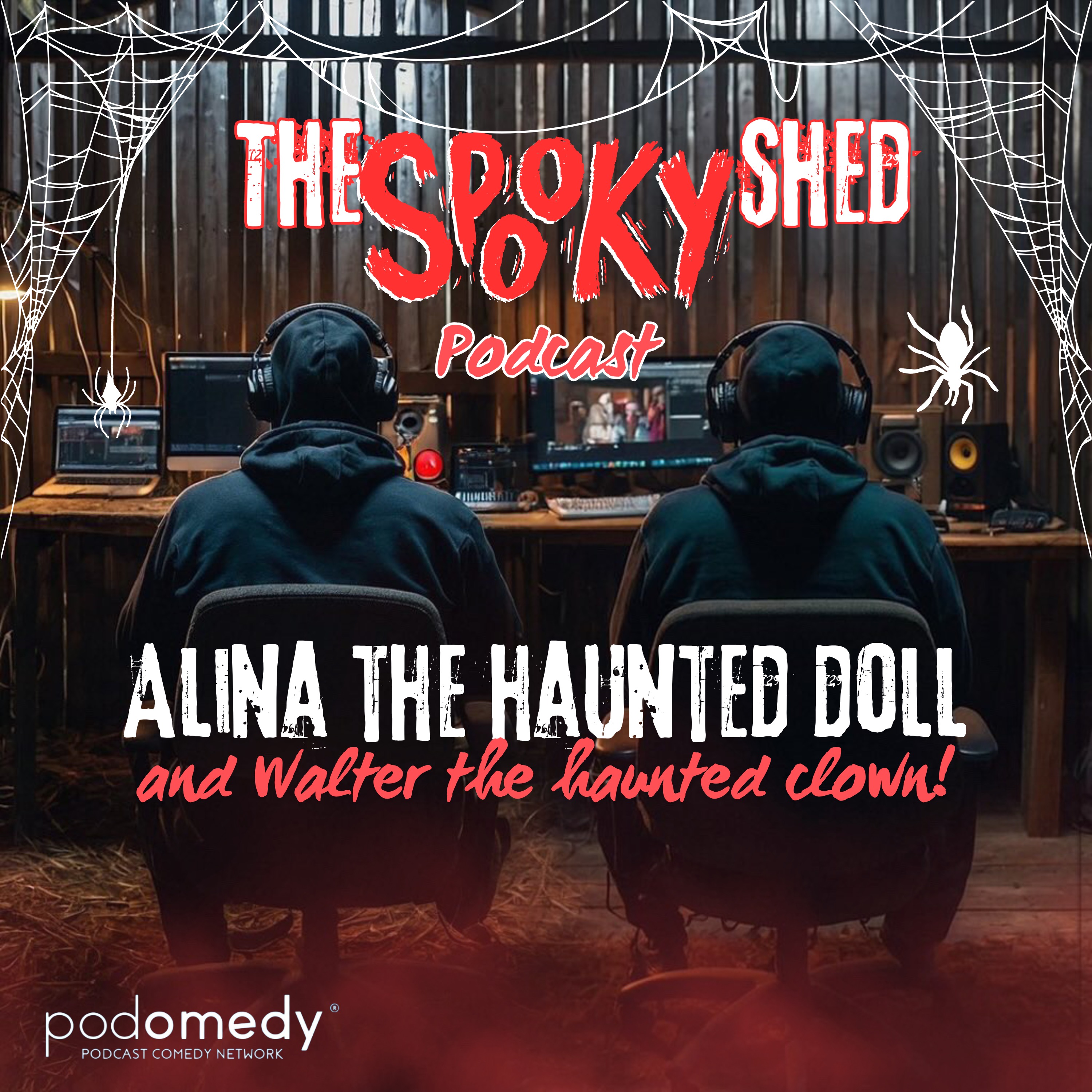 Alina The Haunted Doll & Walter The Haunted Clown! Ep.69