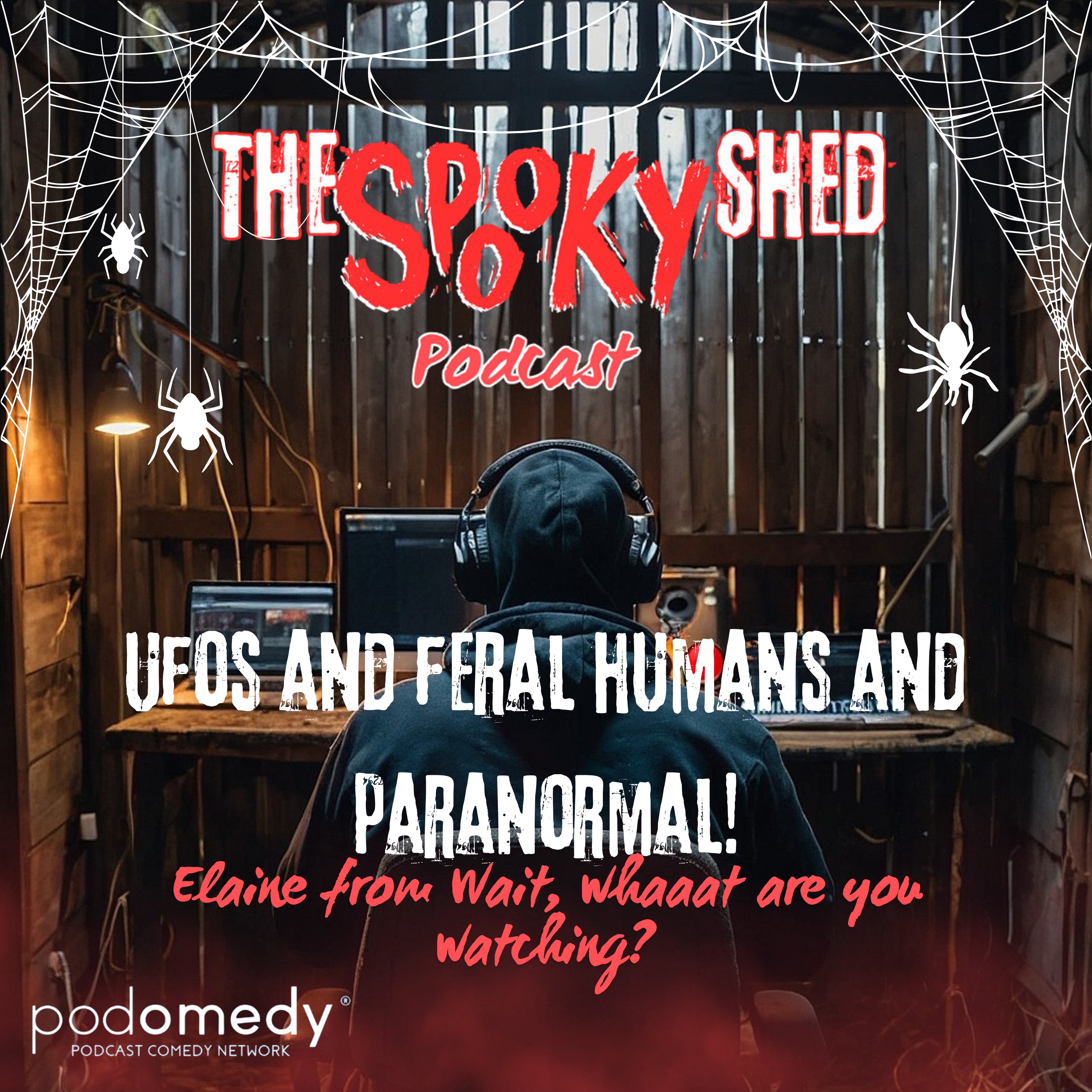 UFOs, Feral Human & The Paranormal! With Elaine, From Wait, Whaaat Are You Watching? Ep.101